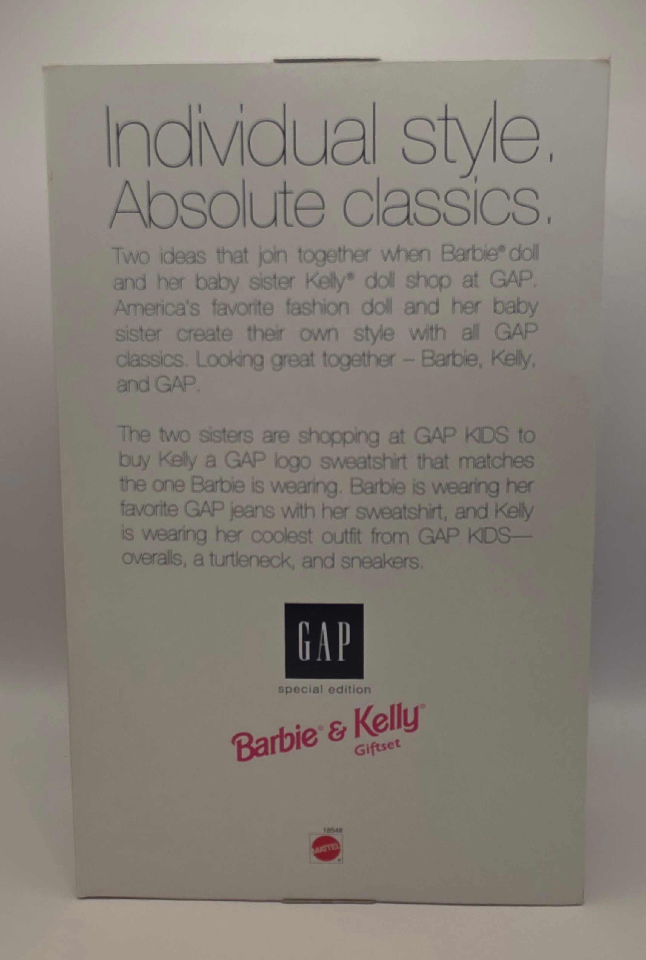 GAP Barbie and Kelly Goft Set AA