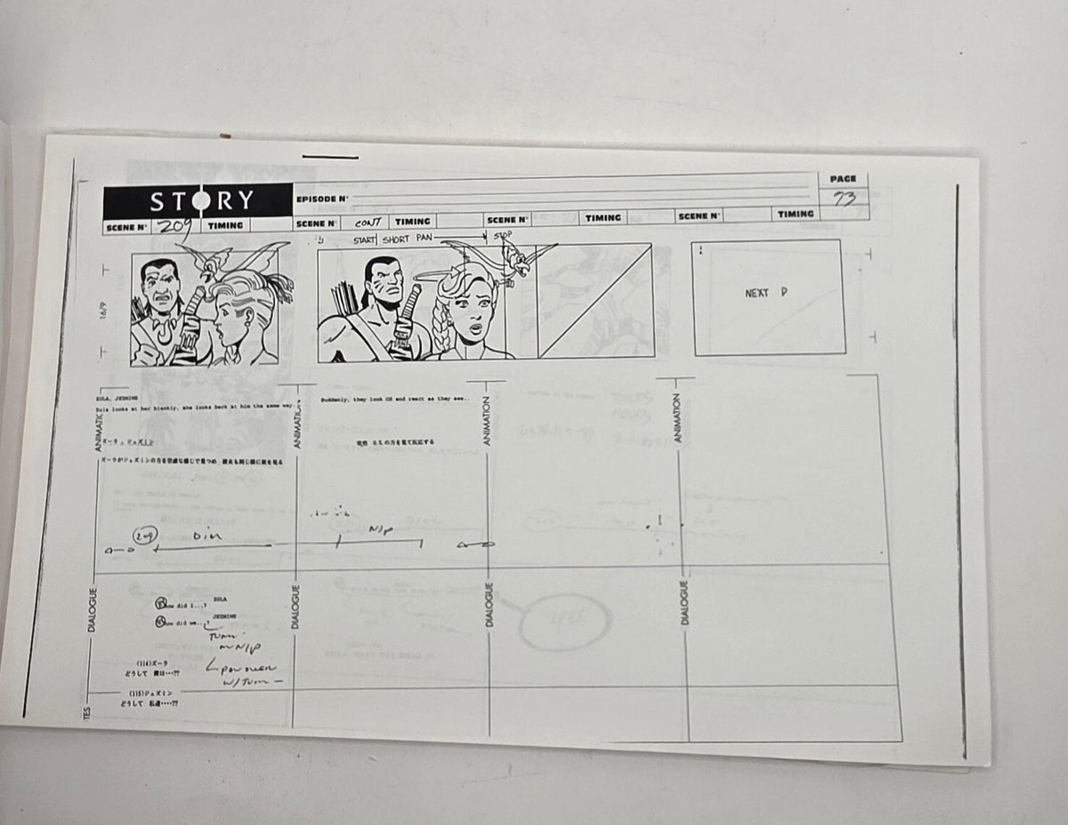 Conan Season 2 Episode 43 Storyboard