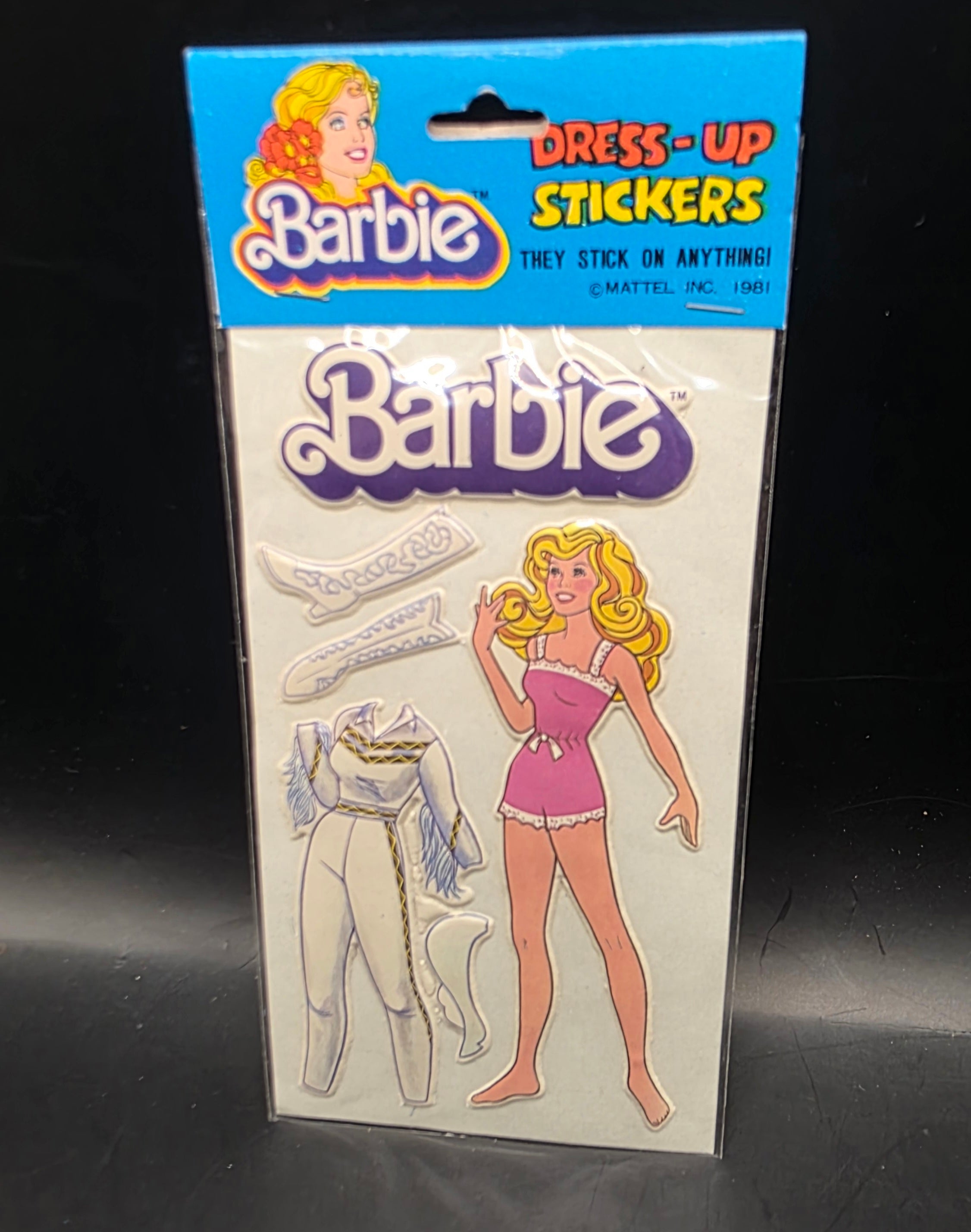 80's Barbie Dress Up Srickers