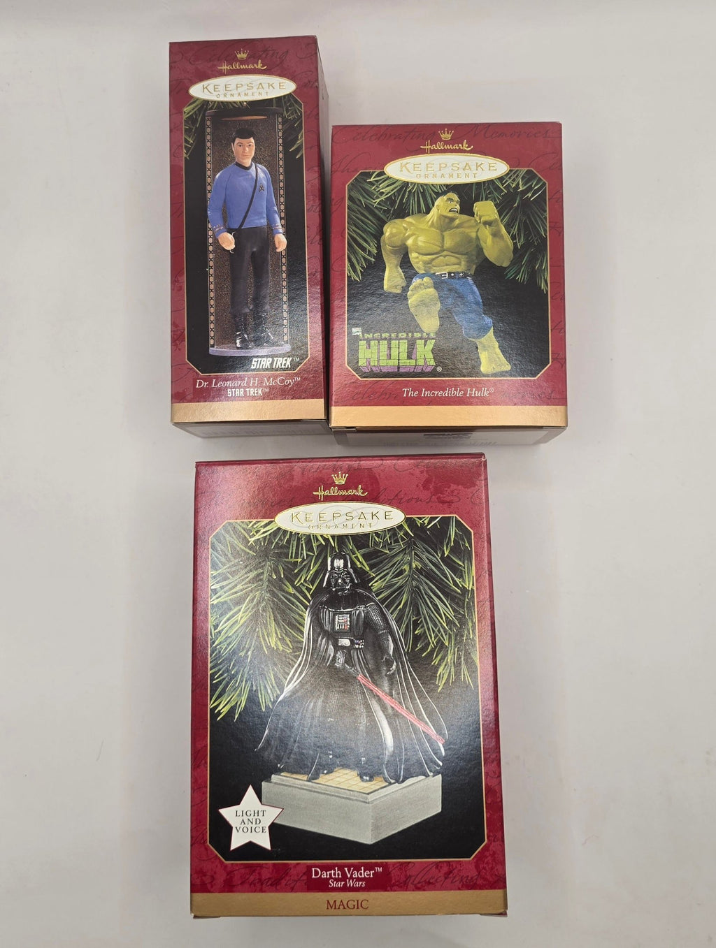 Guy Hallmark Ornaments