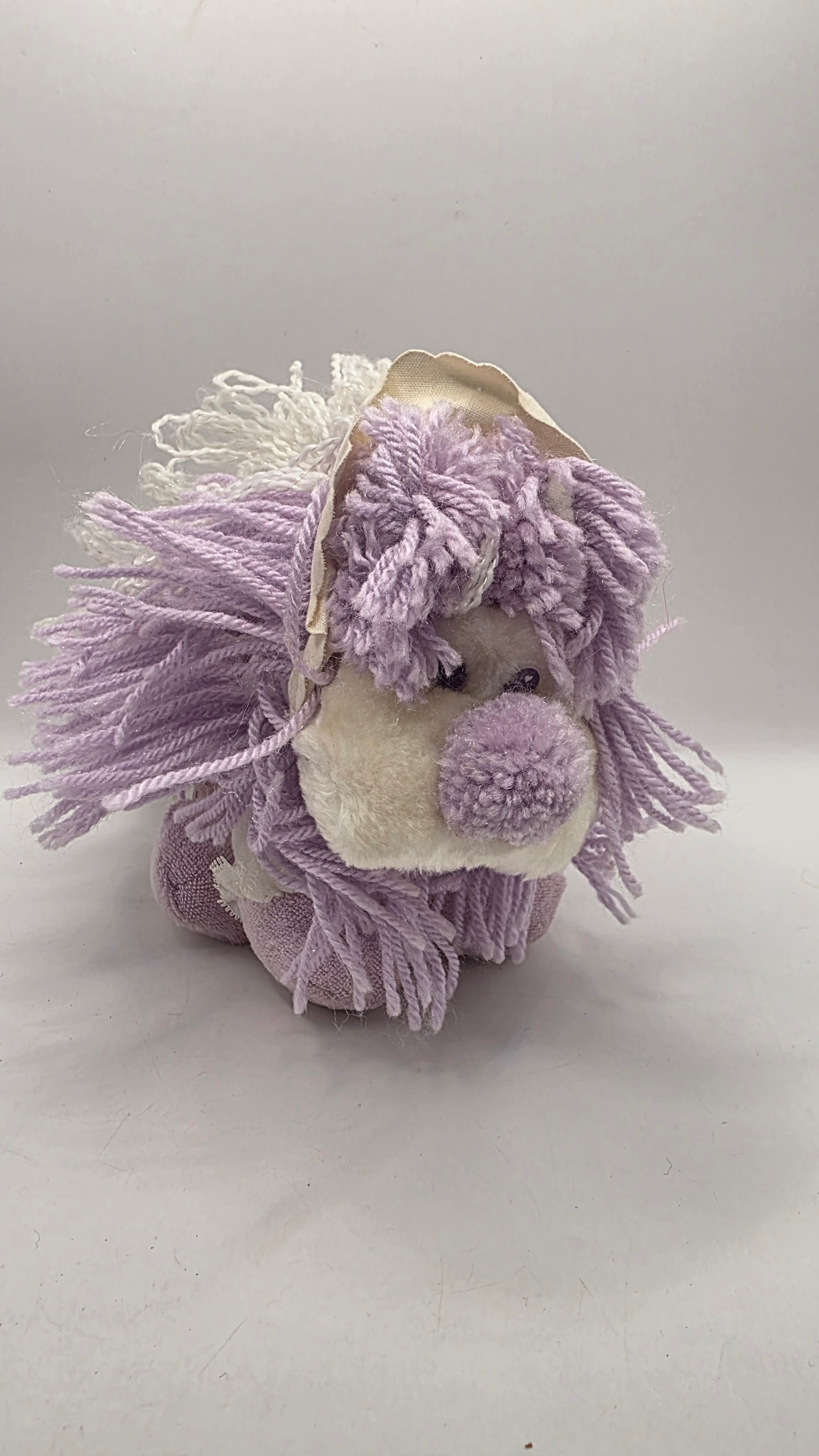 Purple Fluppy Dog Mini