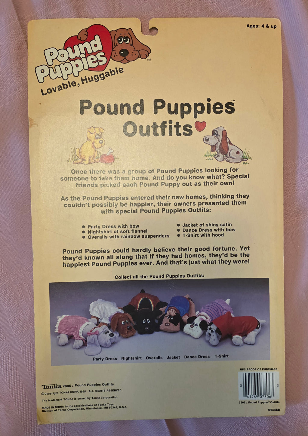 Pound Puppies Outfit