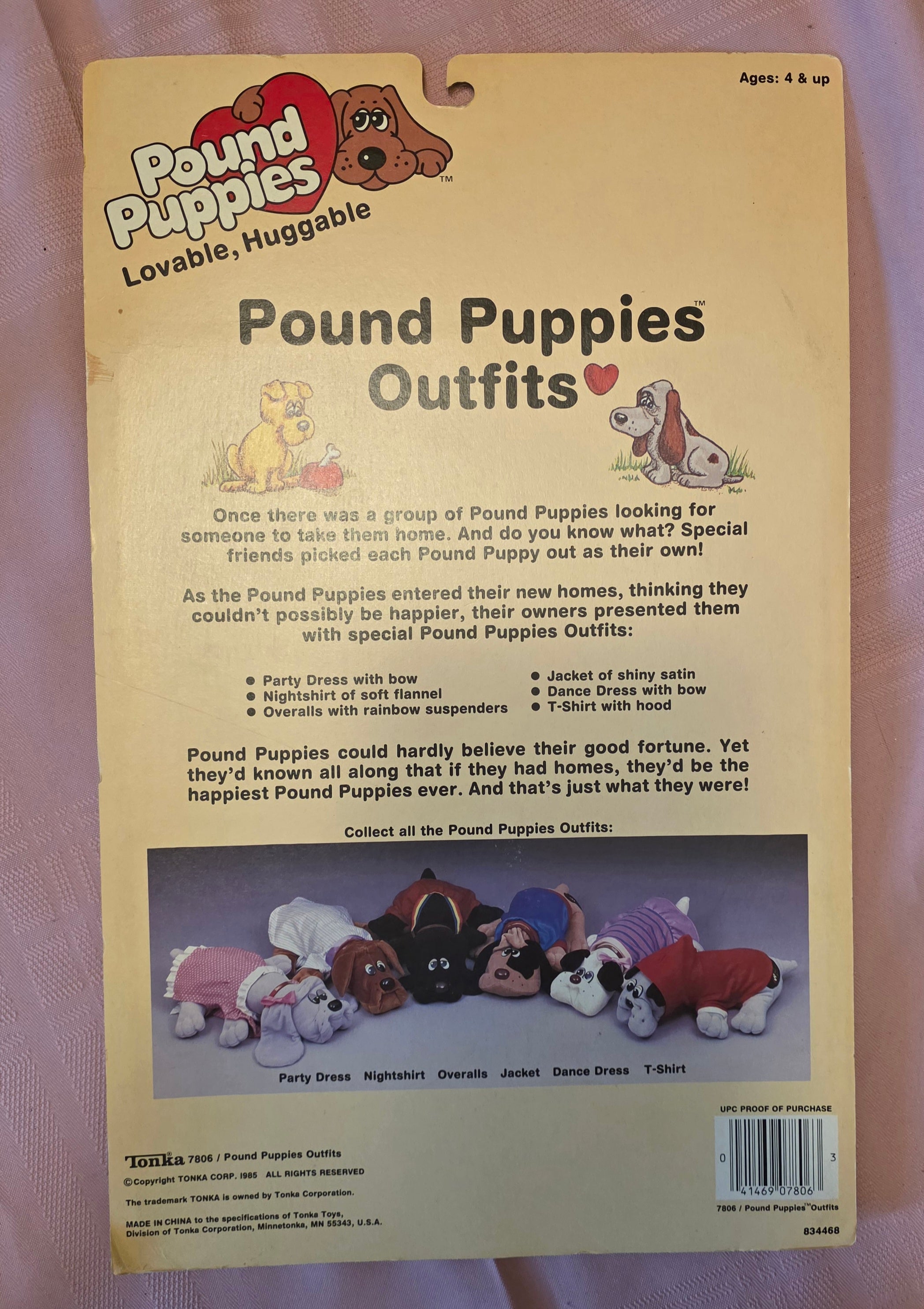 Pound Puppies Outfit