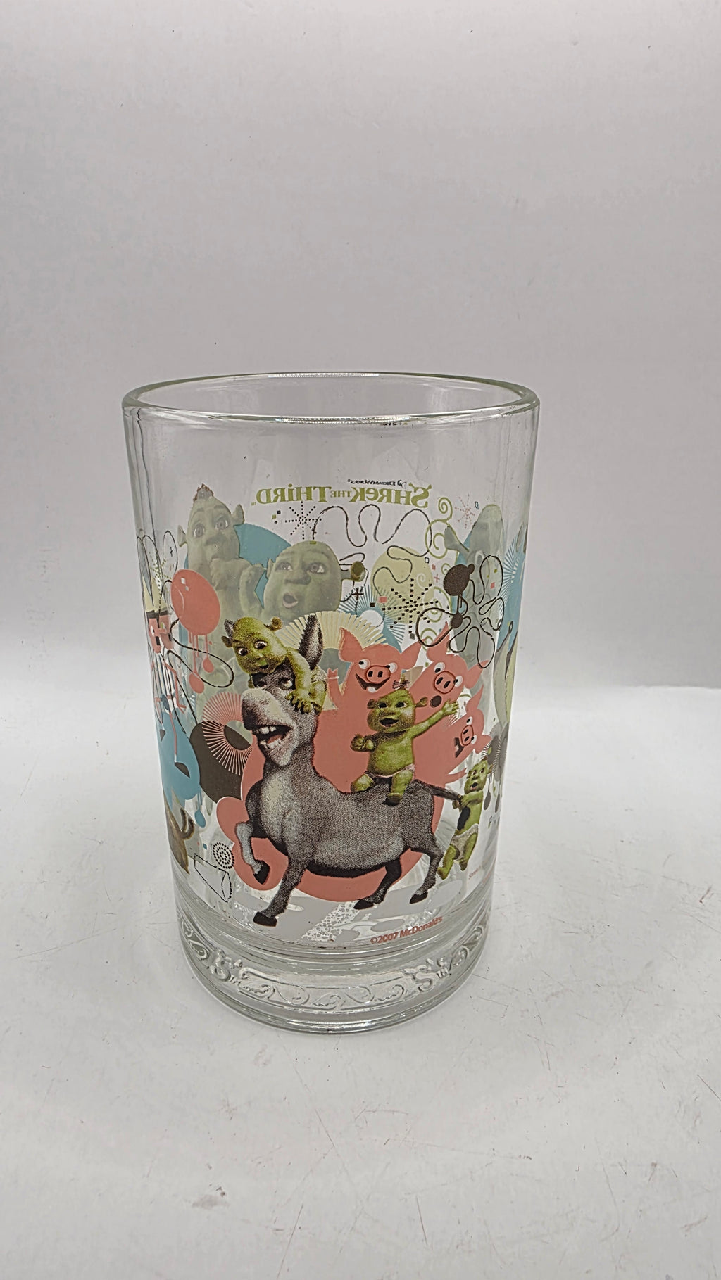 Shrek The Third Glass
