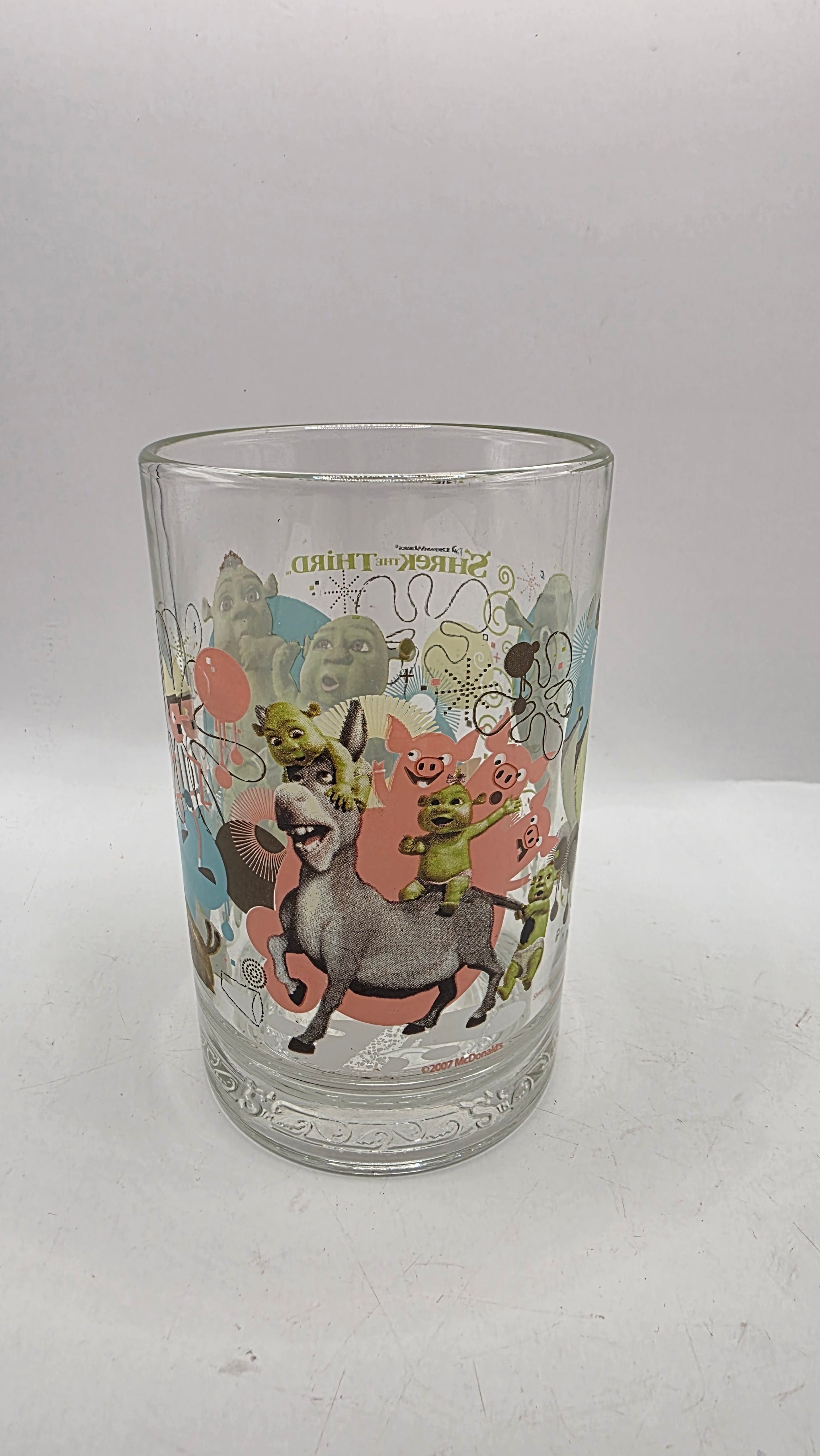 Shrek The Third Glass