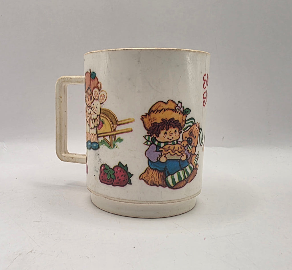 Plastic Strawberry Shortcake Mug