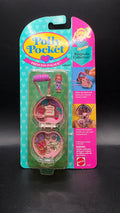 Polly Pocket 1994 Princess Palace Locket On Card