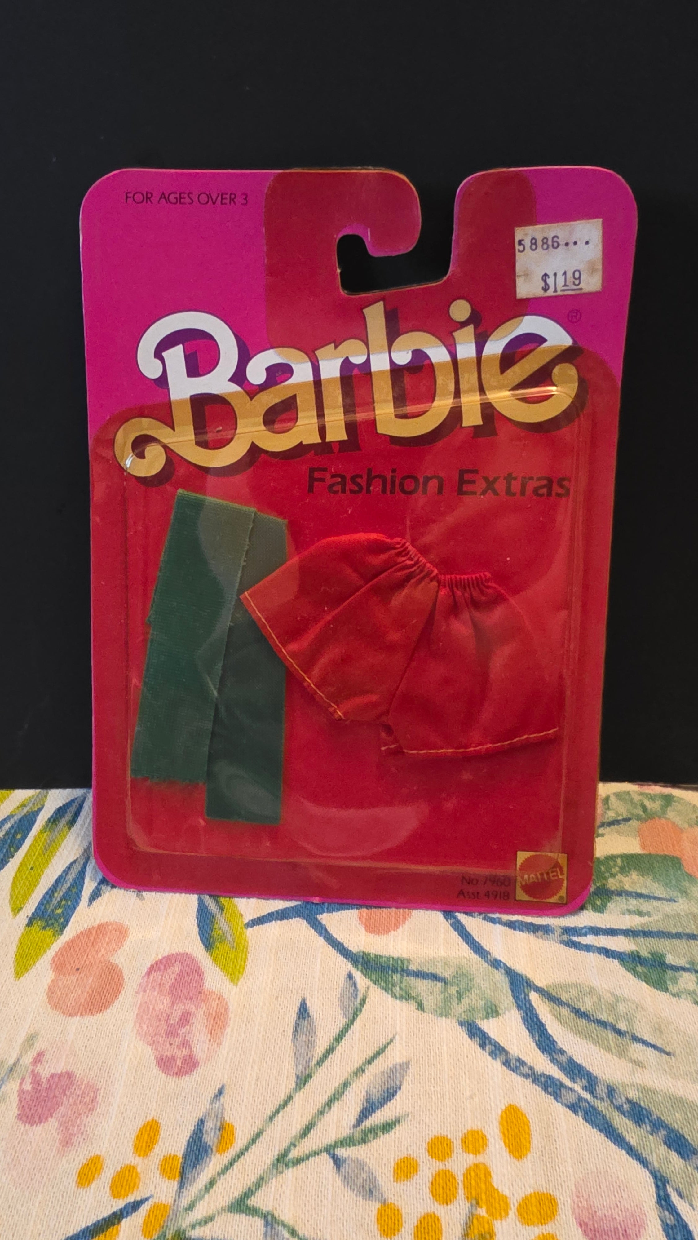 Vintage Barbie Fashion Extras 1984