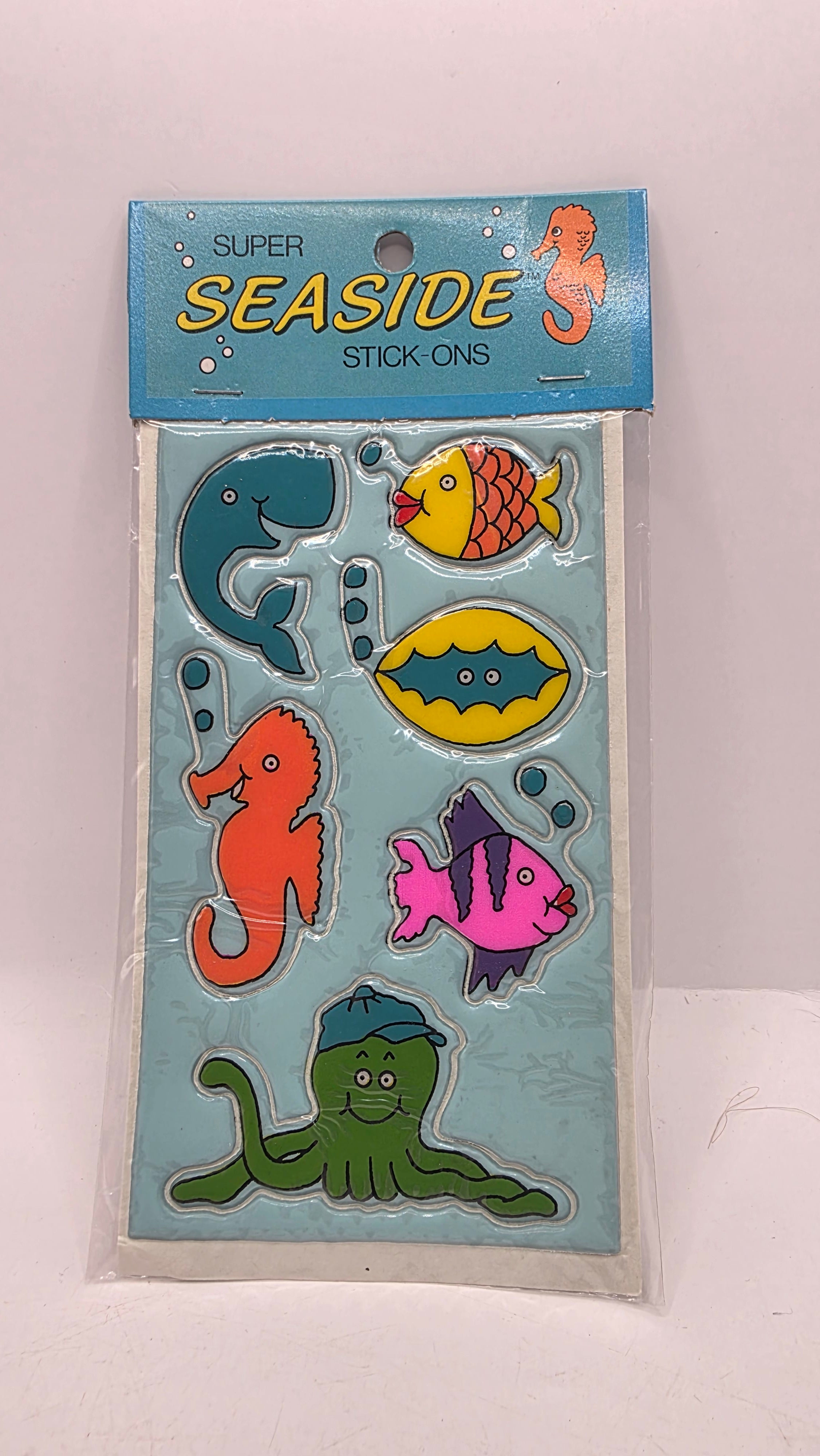 Seaside Puffy Stickers