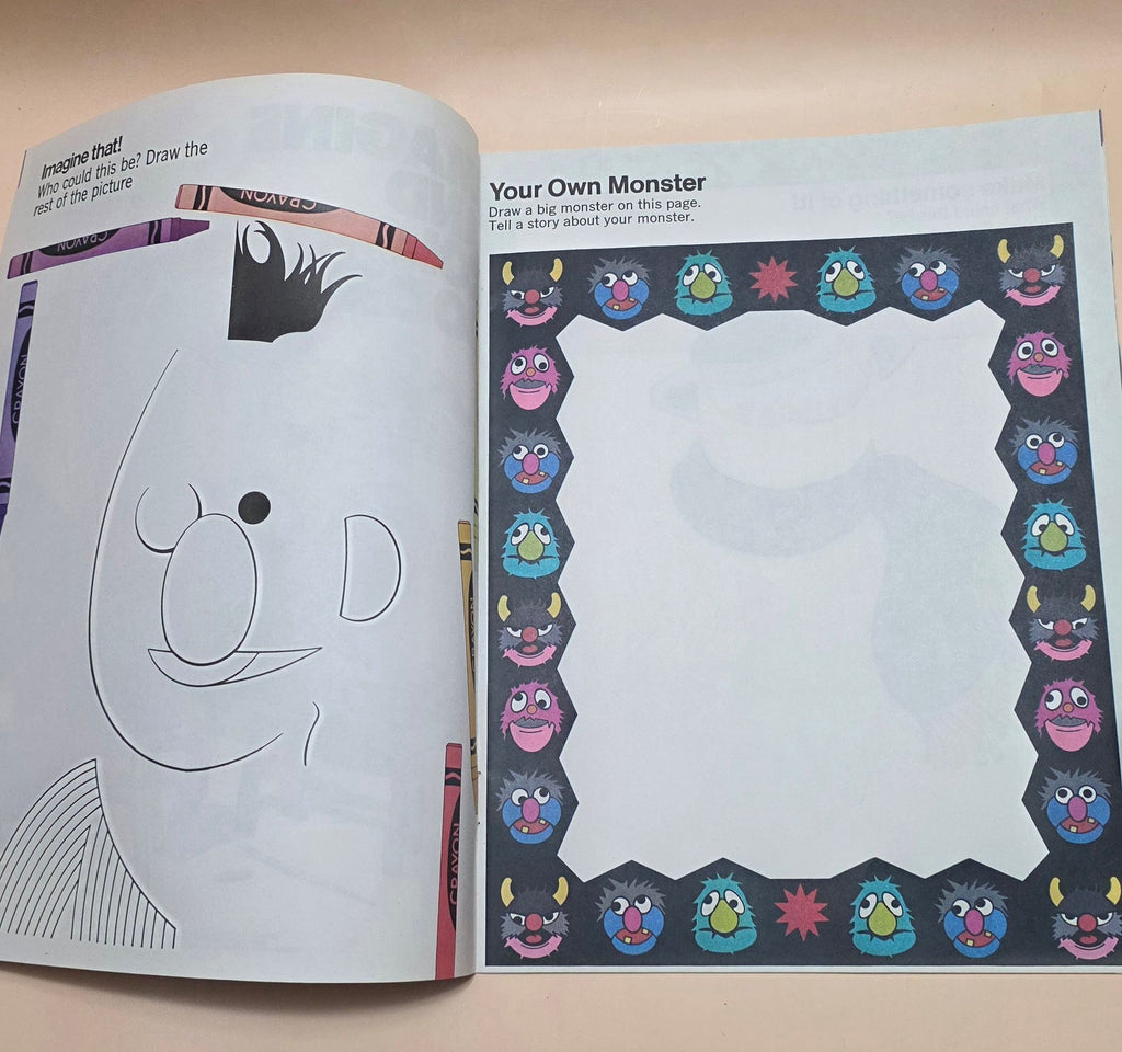 Sesame Street Coloring Book