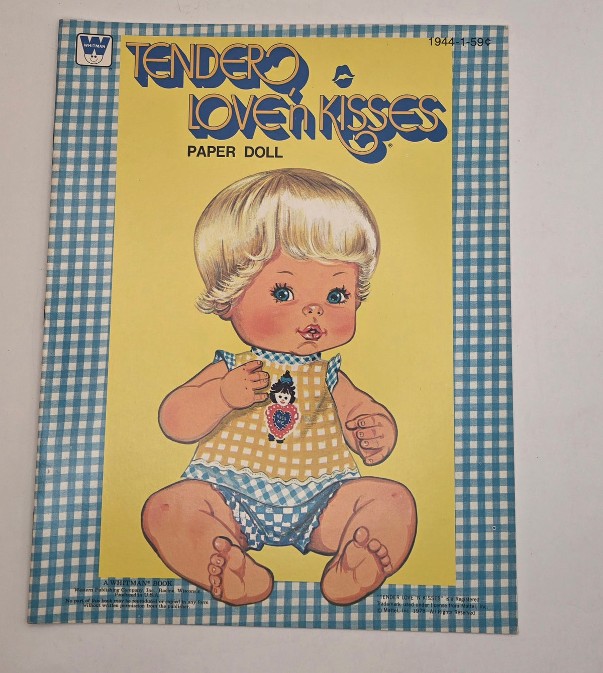 Tender Love and Kisses Paper Dolls