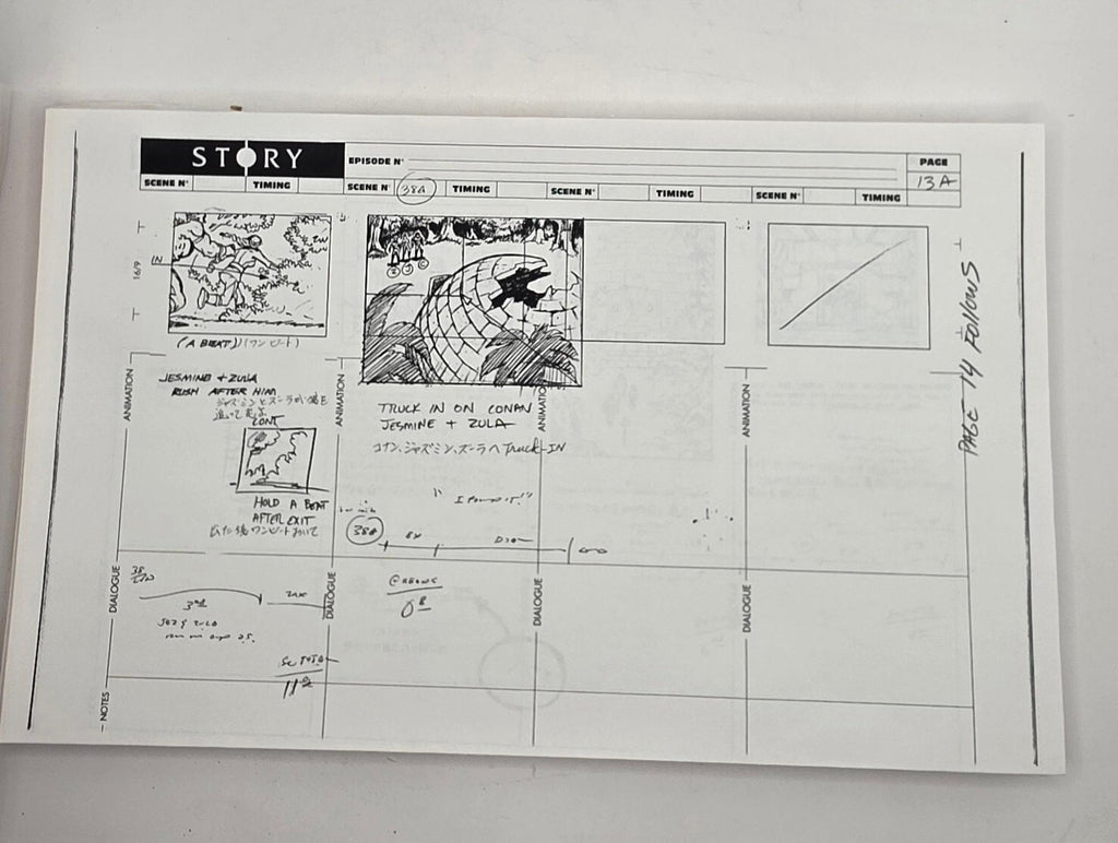 Conan Season 2 Episode 43 Storyboard