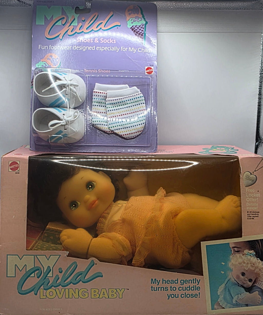 My Child Loving Baby and Shoes