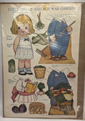 1917 Dolly Dingle War Garden Paper Doll