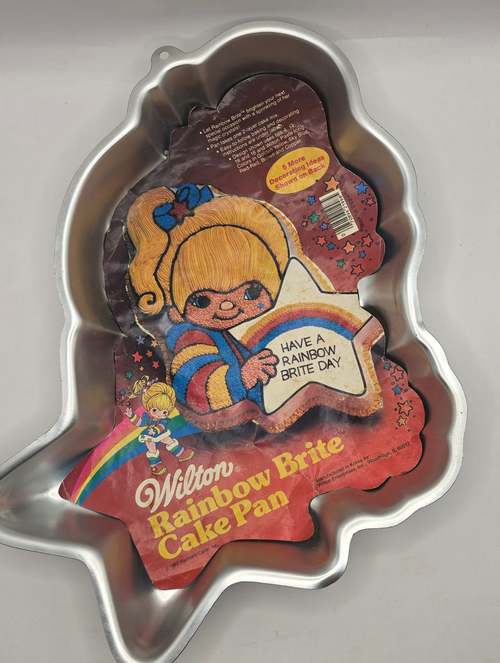 Rainbow Brite Cake Tin