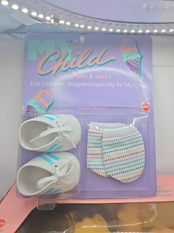 My Child Loving Baby and Shoes