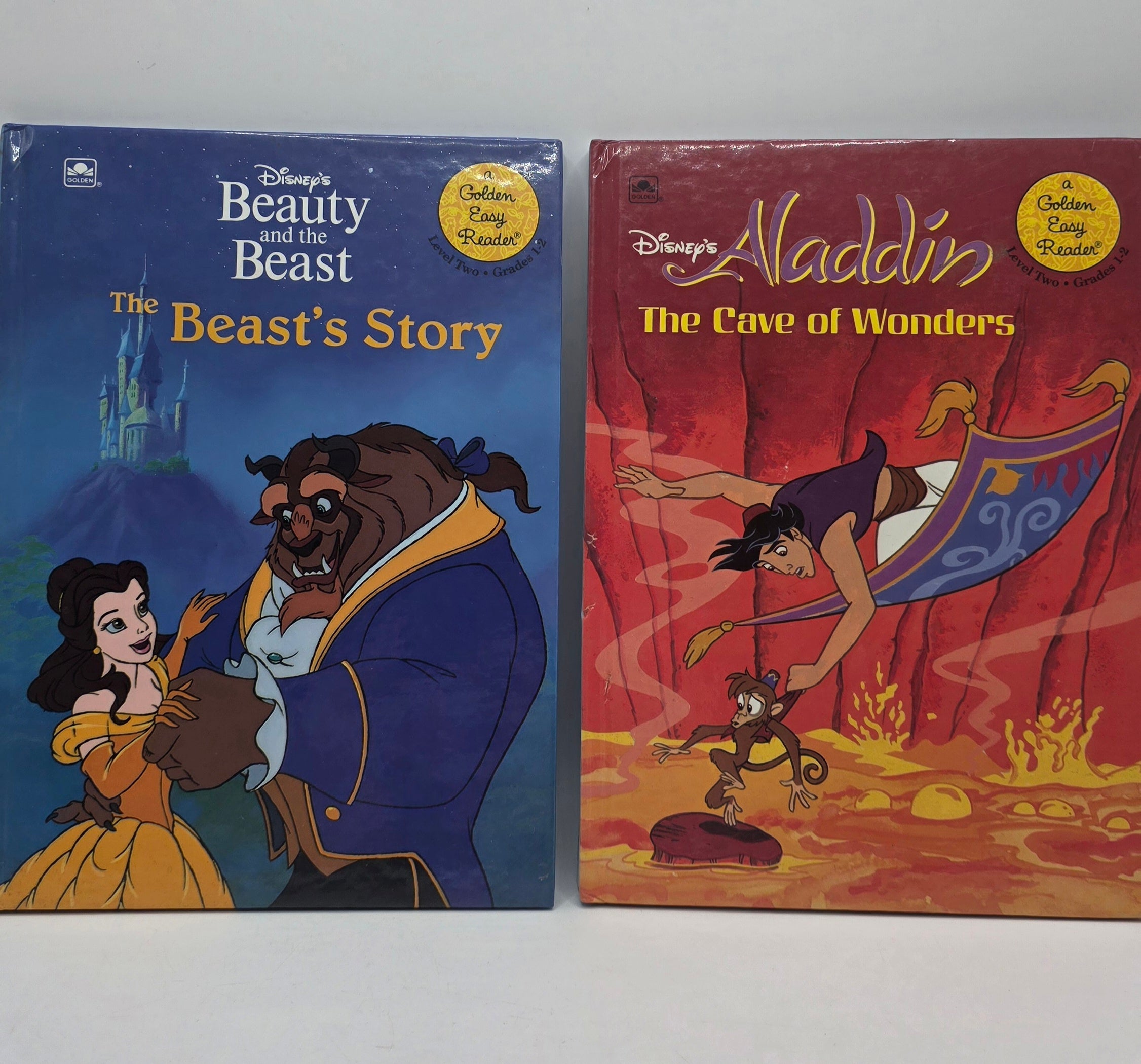 Set of Two Disney Books (B&B Aladdin)