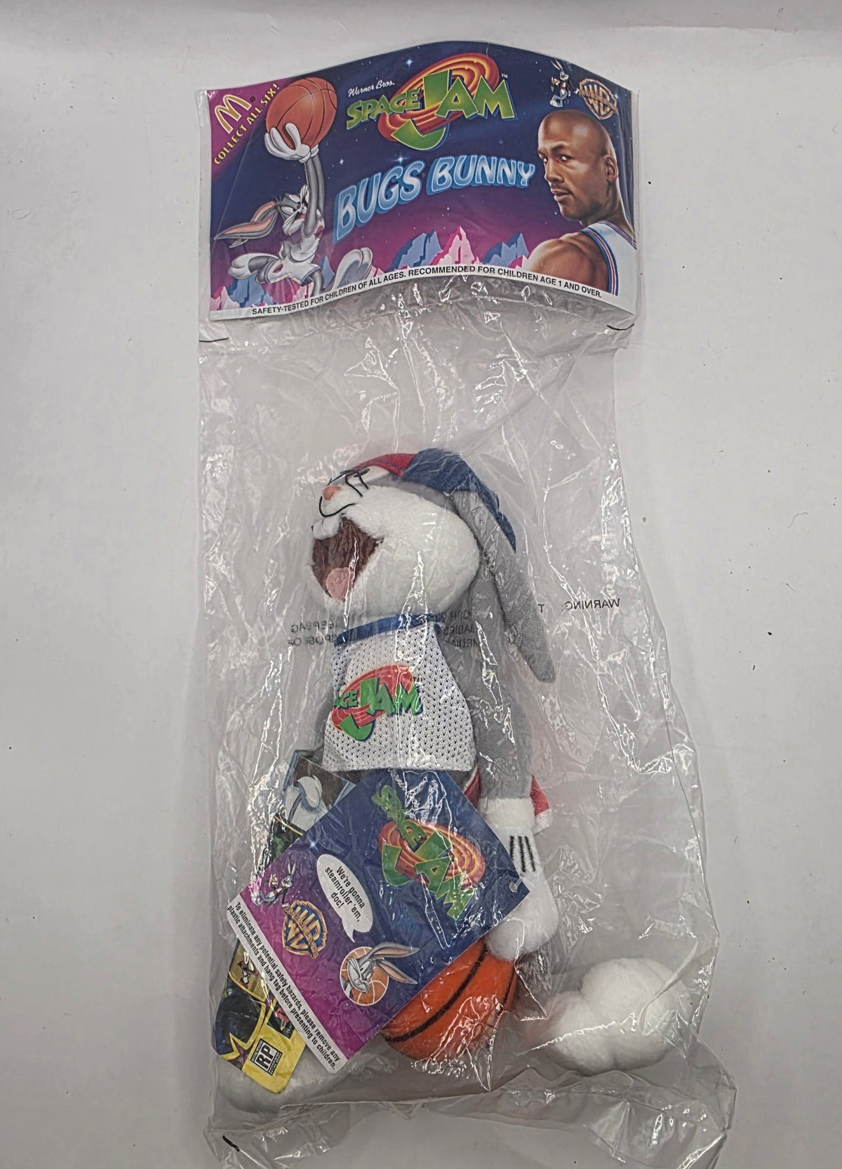 Buggs Bunny Space Jam Plush