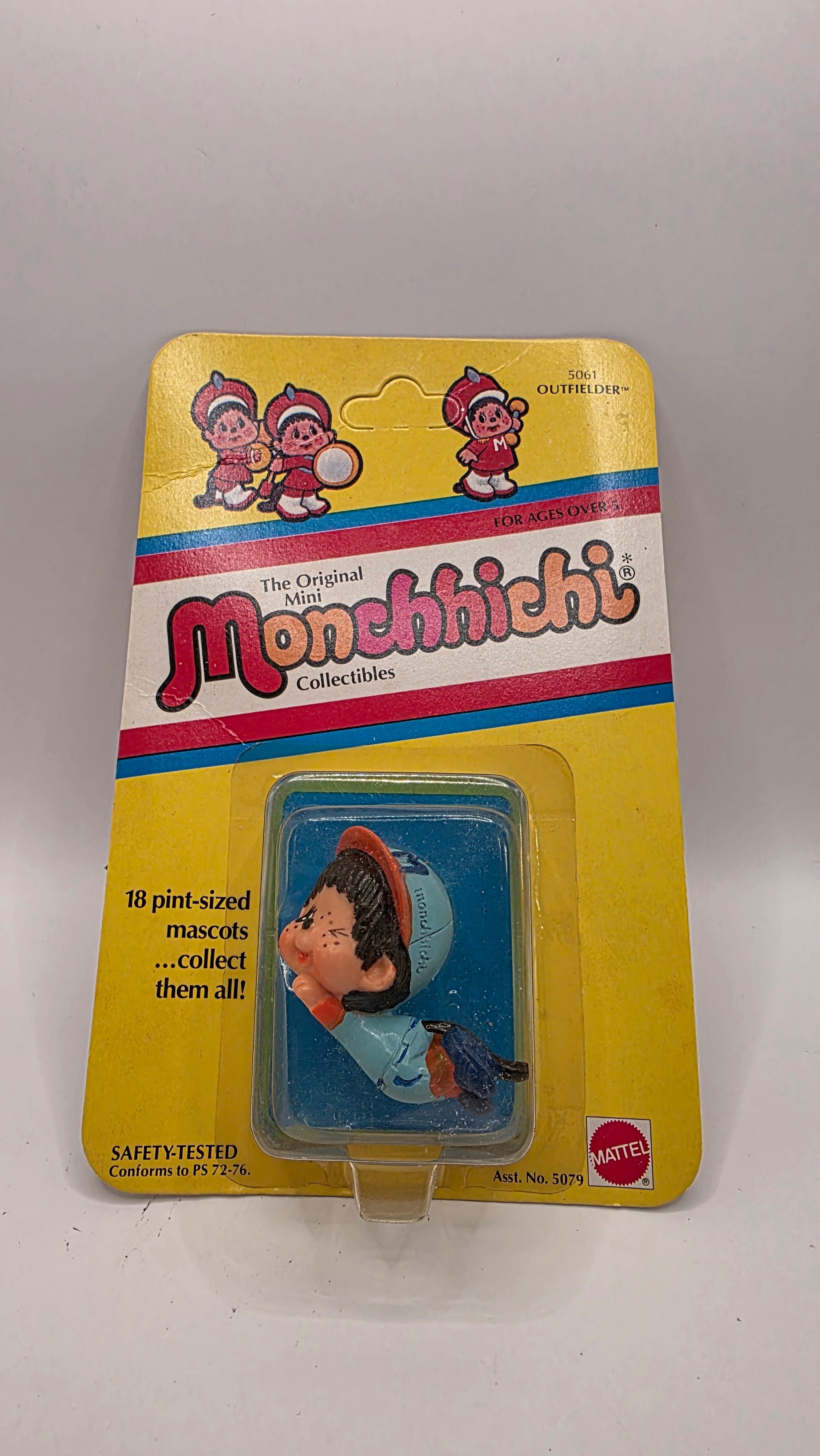 Monchhichi Mini Figure Outfielder