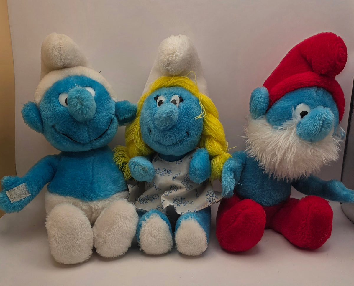 Set of 3 Large Smurfs