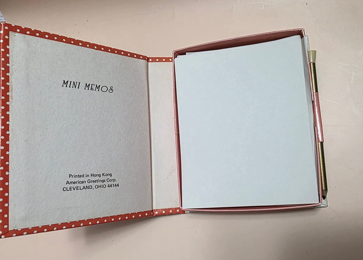Strawberry Shortcake Memo Book