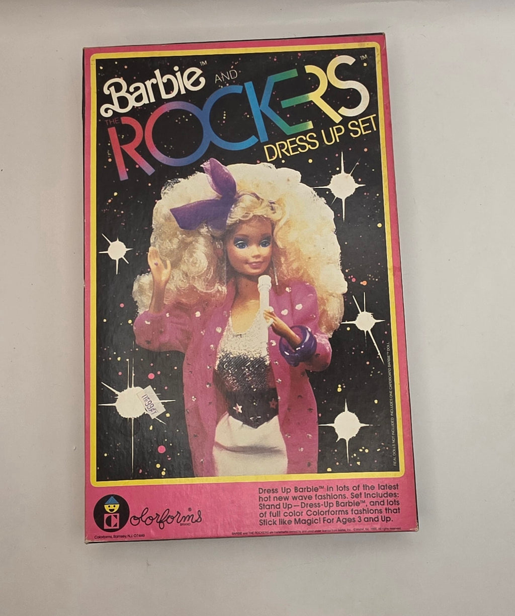 Barbie and the Rockers Colorforms