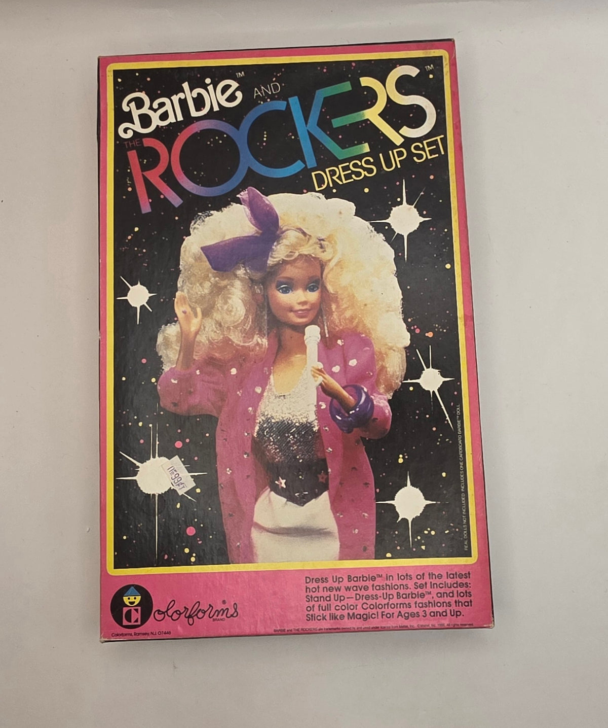 Barbie and the Rockers Colorforms