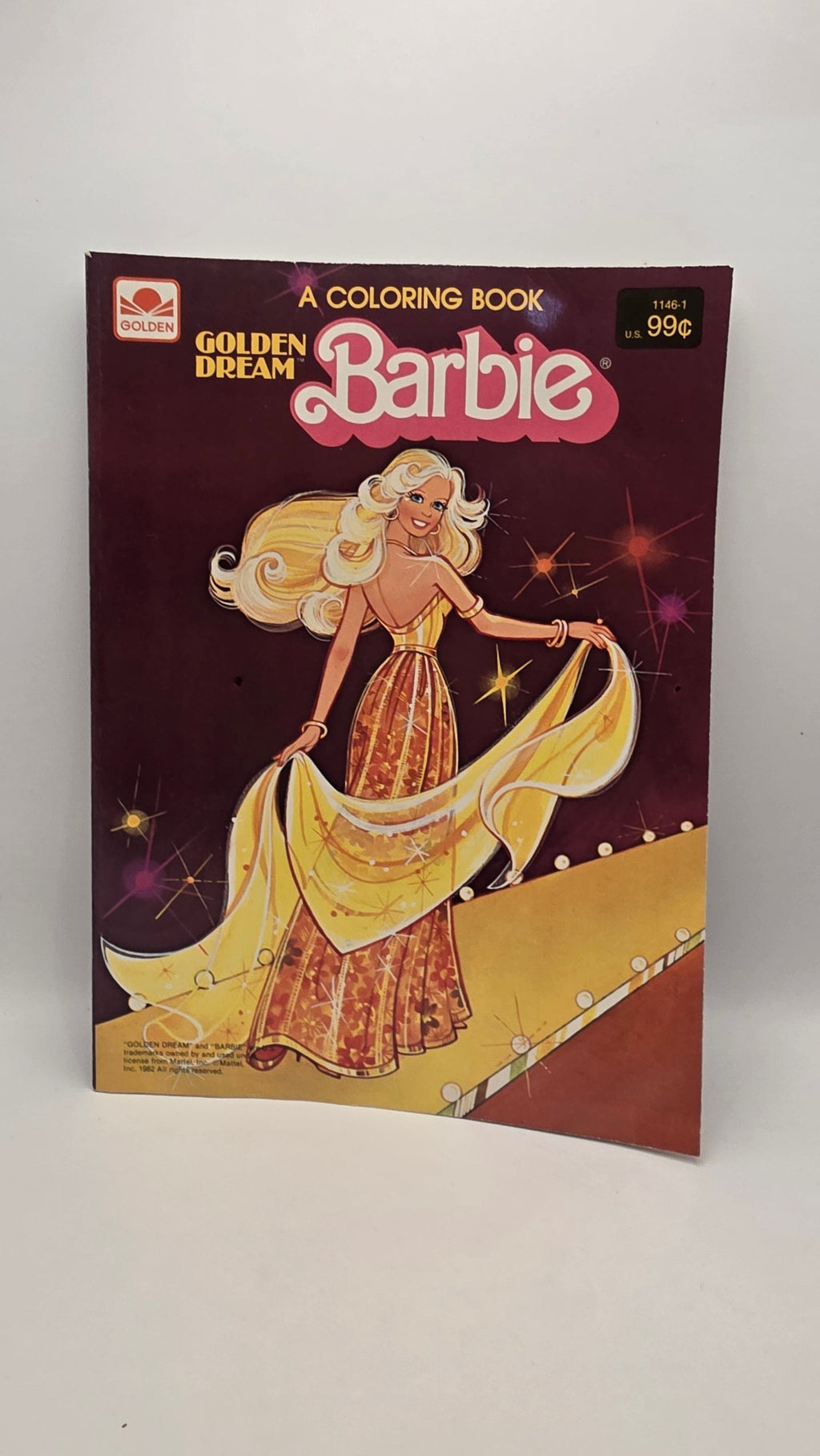 Barbie Golden Dream Coloring book