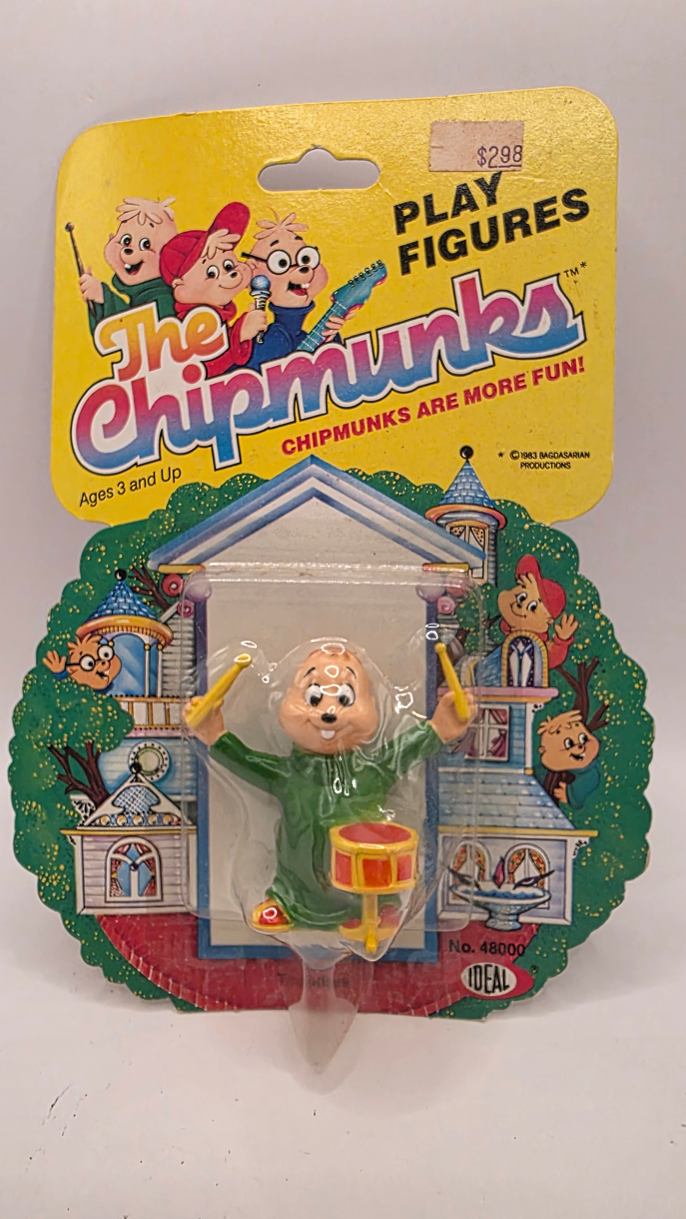 The Chipmunks Drumming Theodore