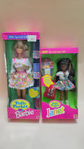 Polly Pocket Barbie and Janet