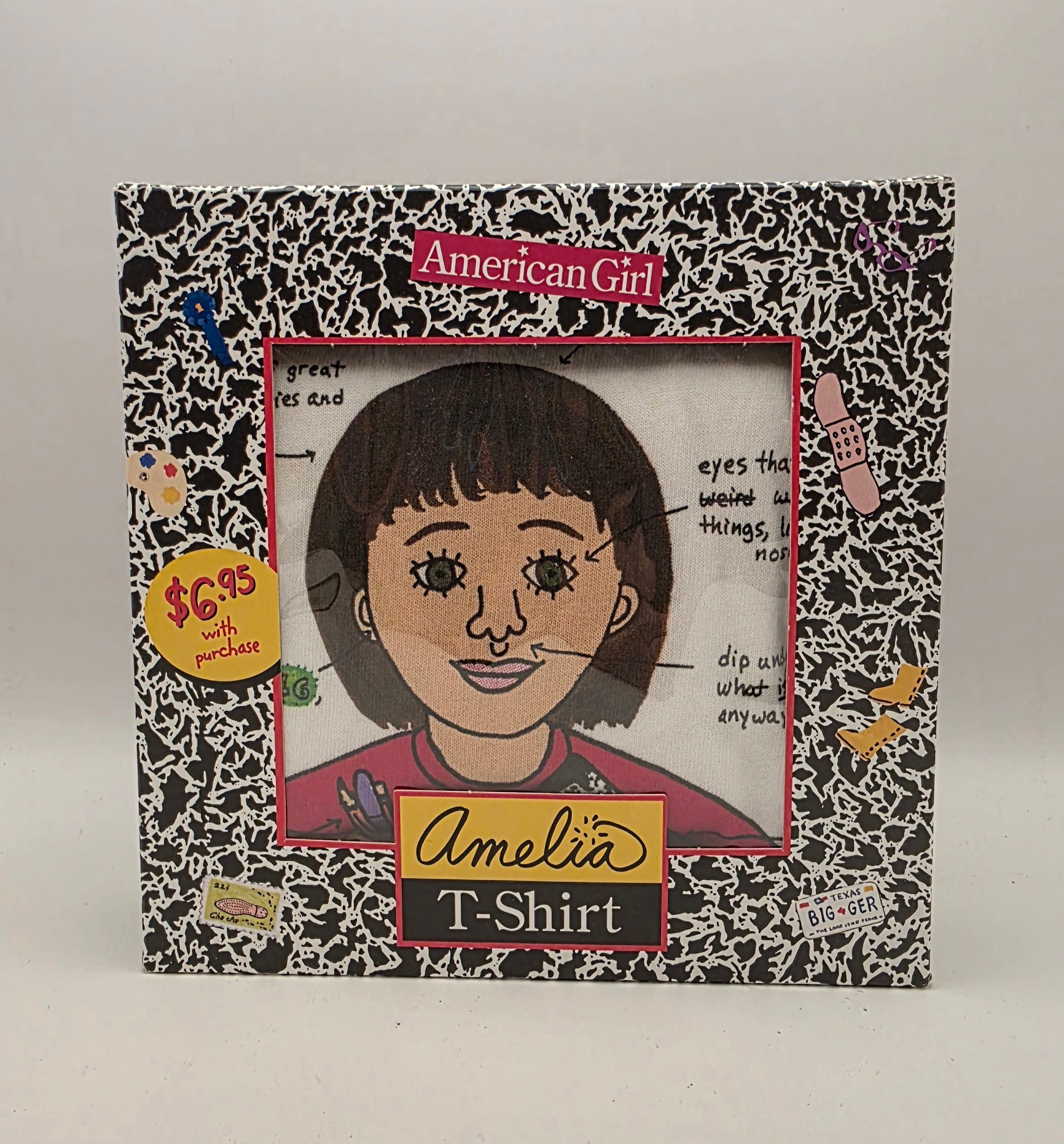 Amelia By American Girl Case and T Shirt