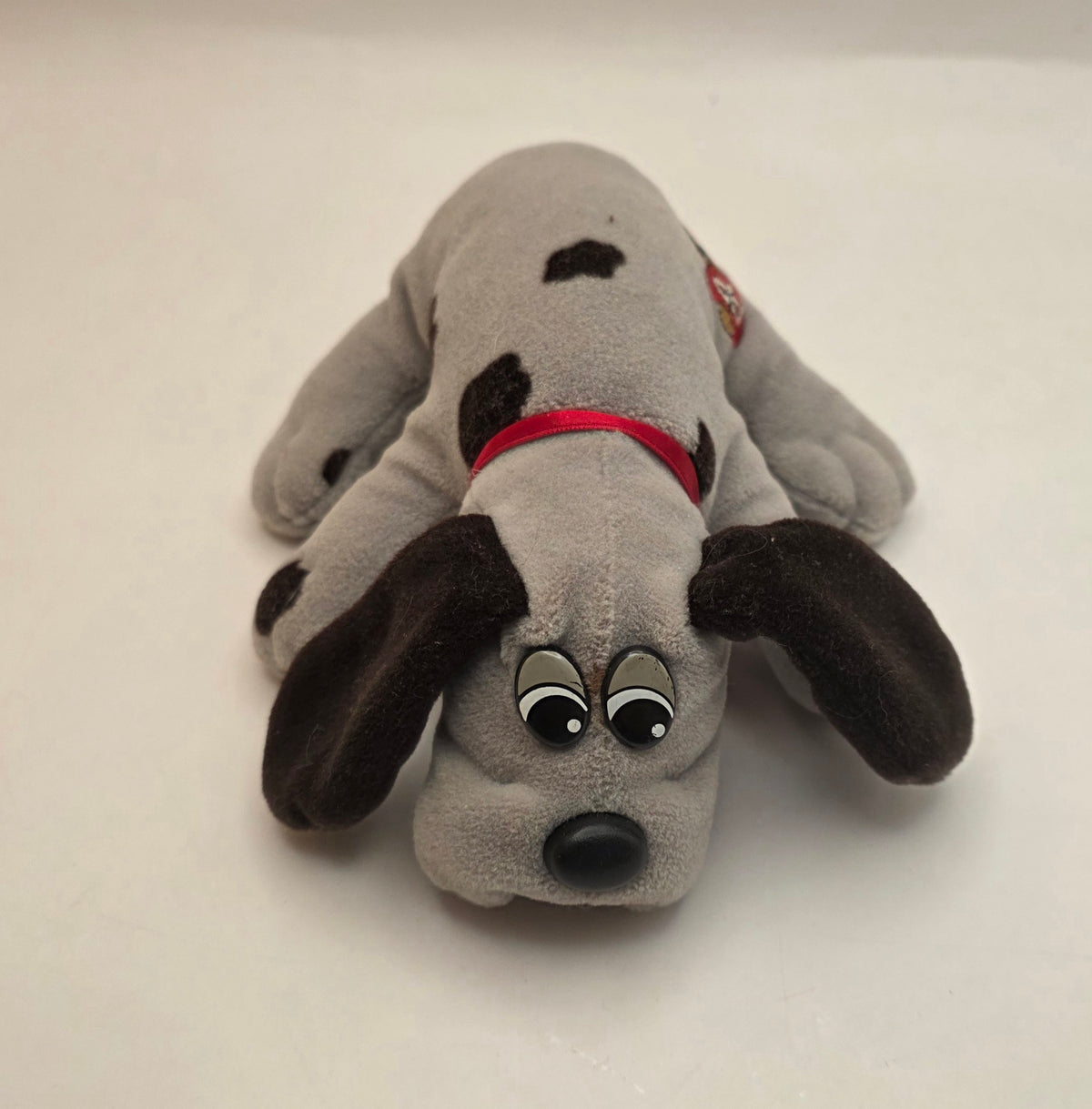 Gray and Black Pound Puppy