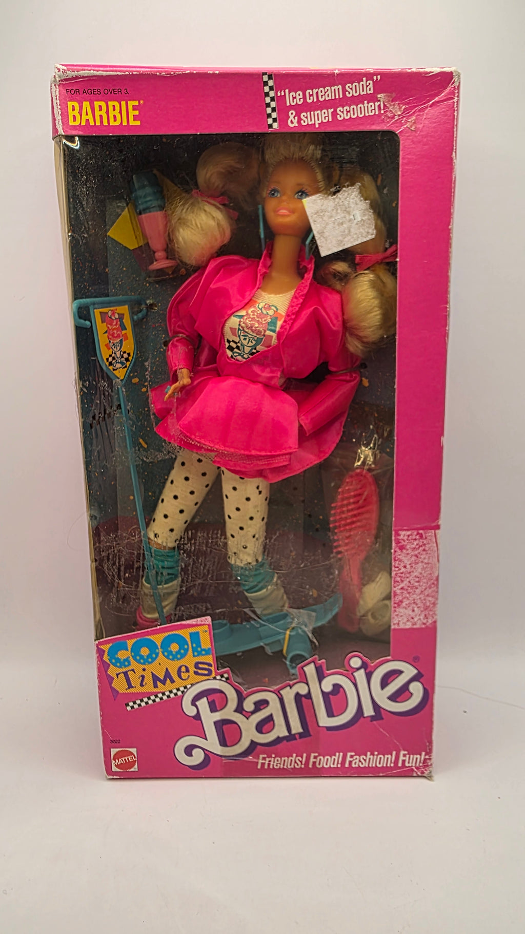 Damaged Box Cool Times Barbie