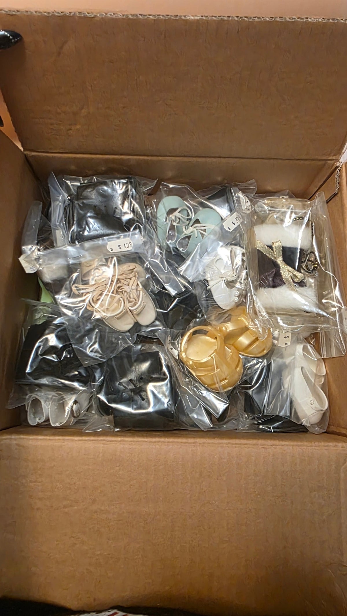 Box of Doll Shoes