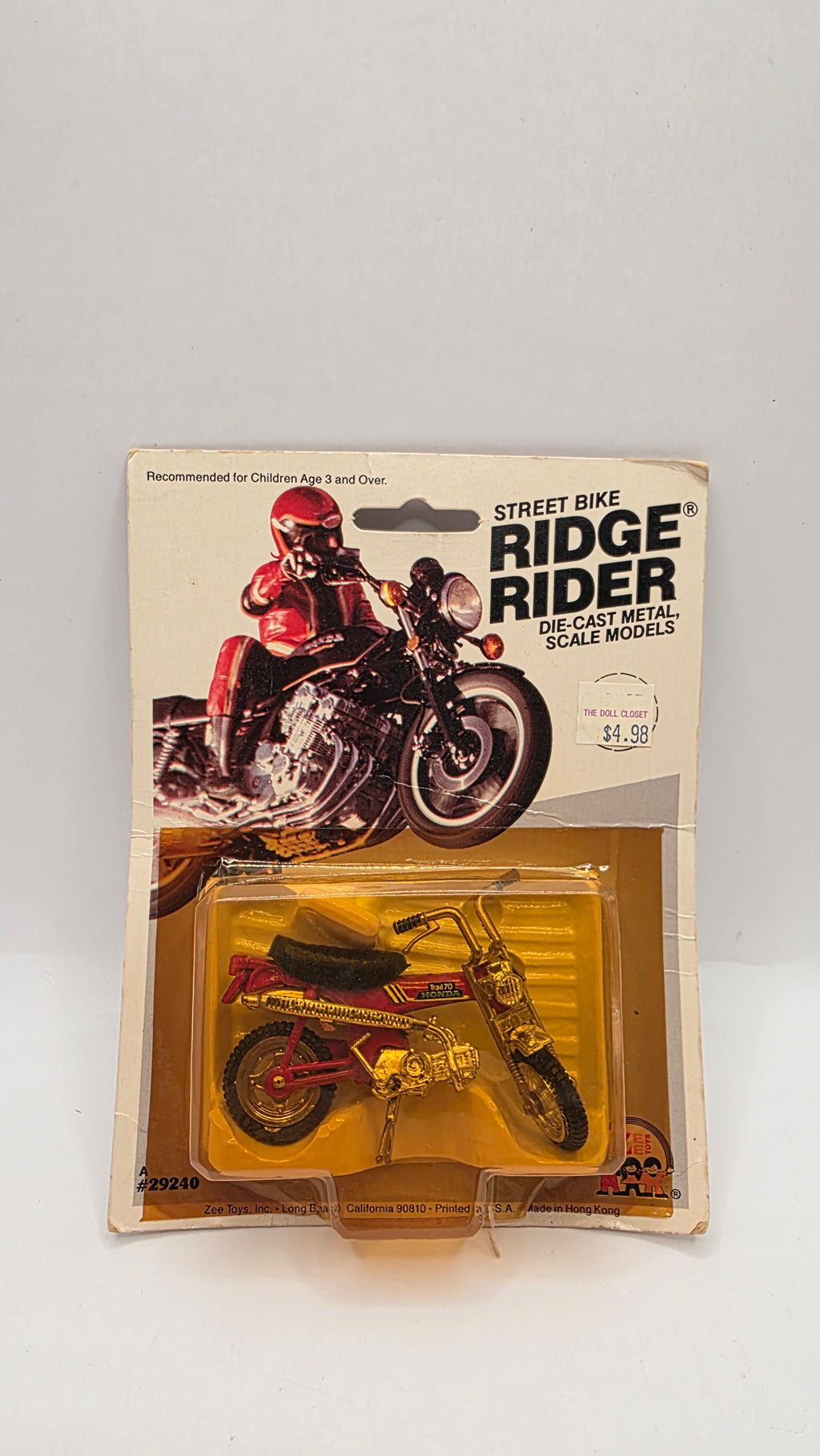 Three Die Cast Bikes