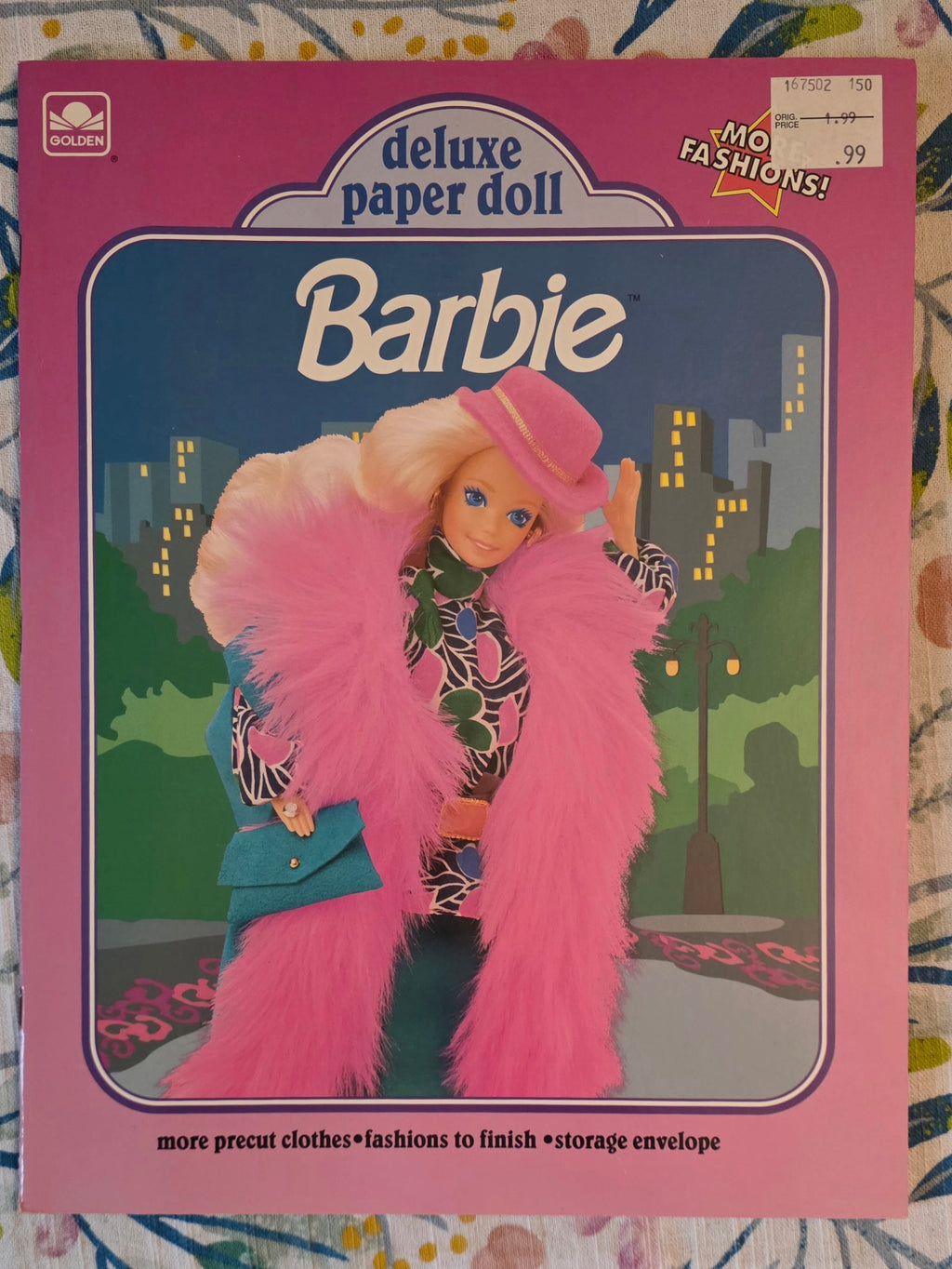1991 Barbie Paper Doll