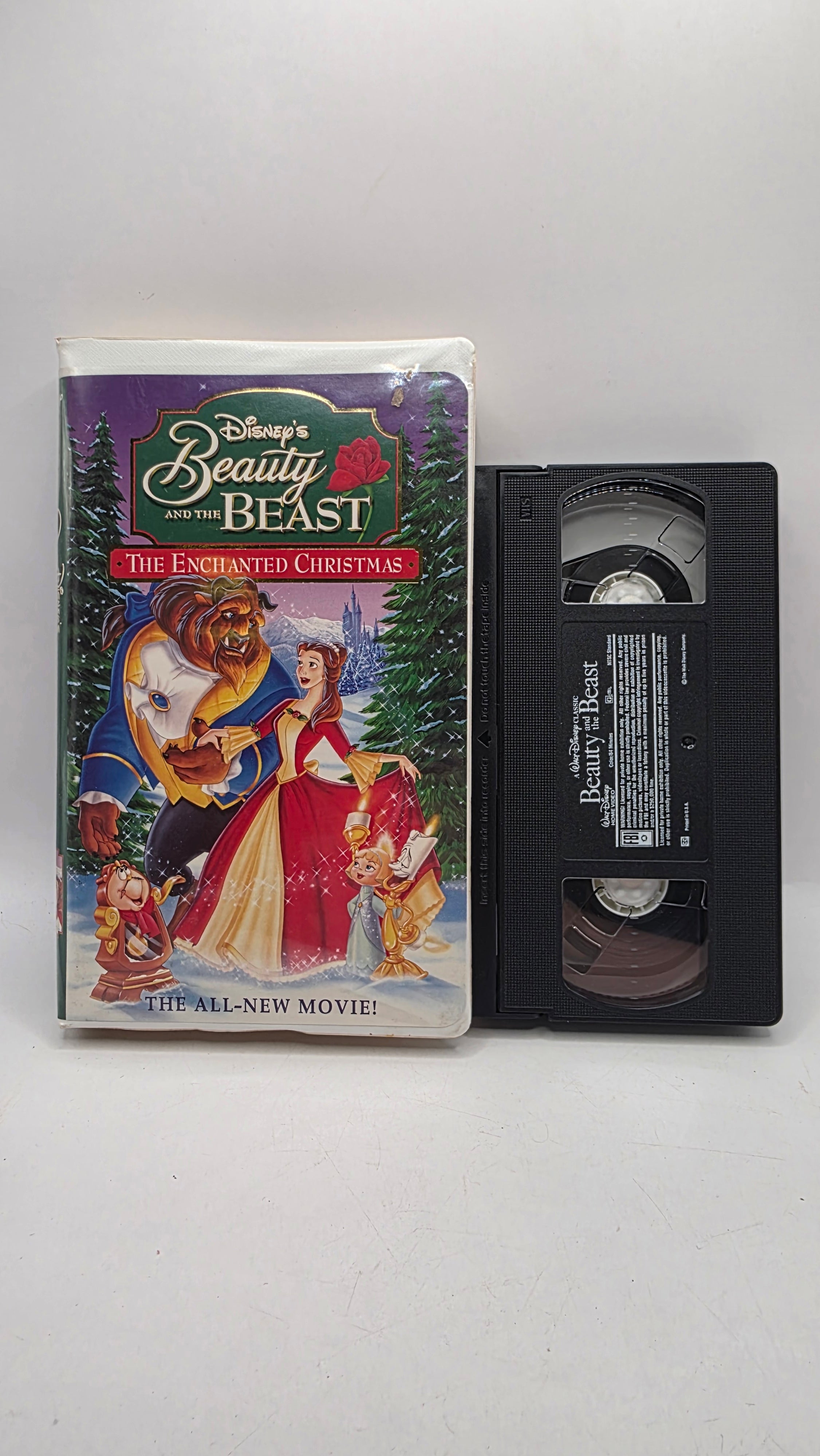 Beauty and The Beast Christmas VHS