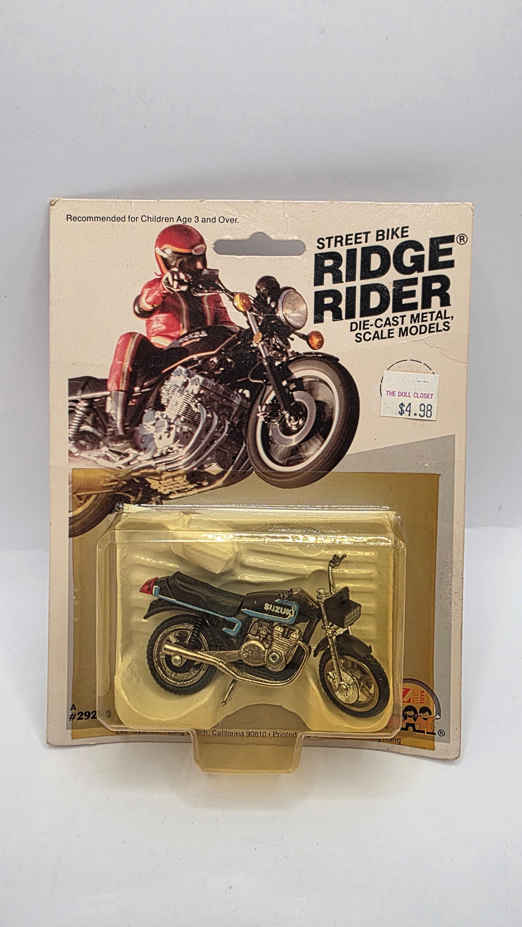 Three Die Cast Bikes