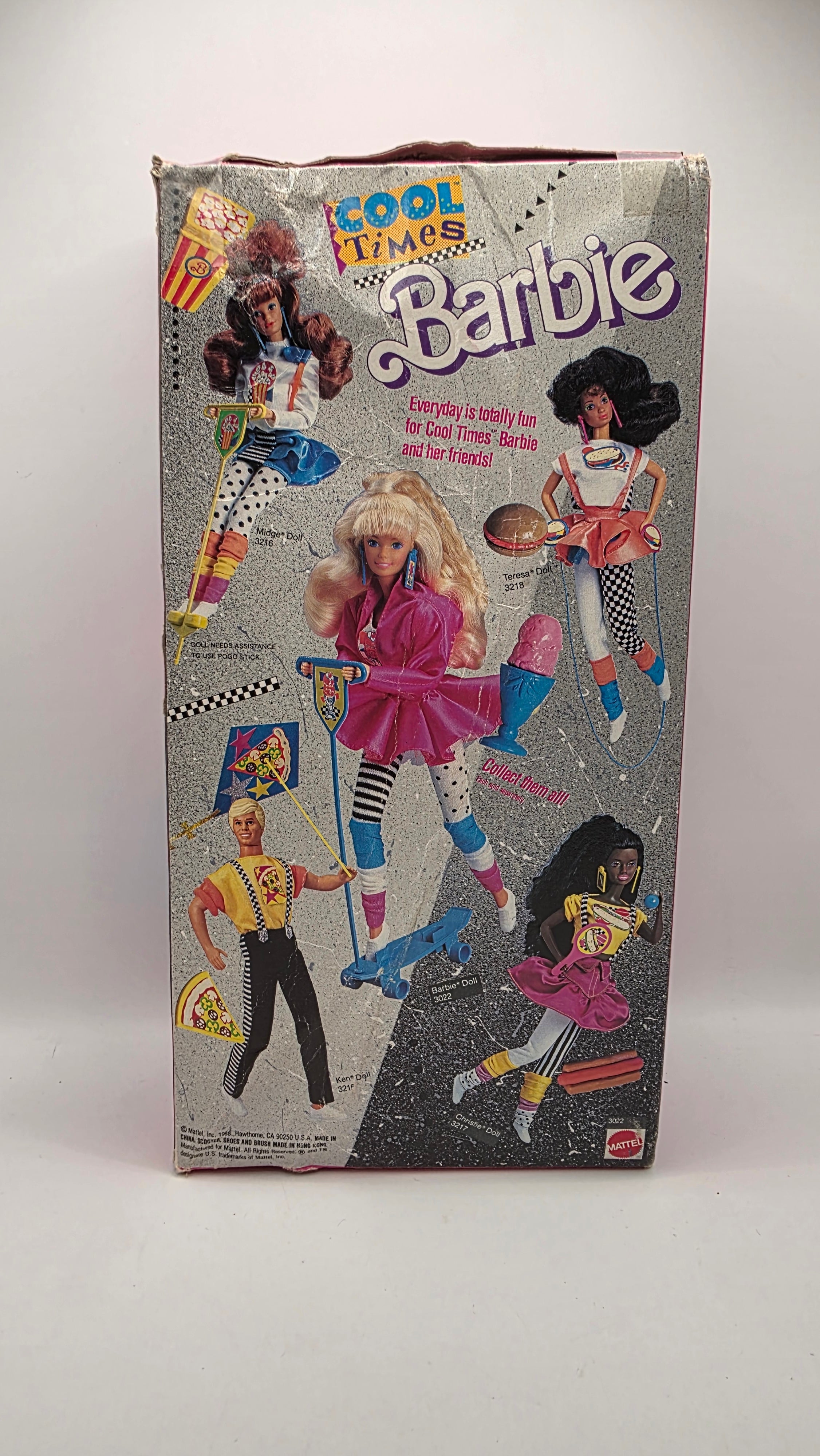 Damaged Box Cool Times Barbie