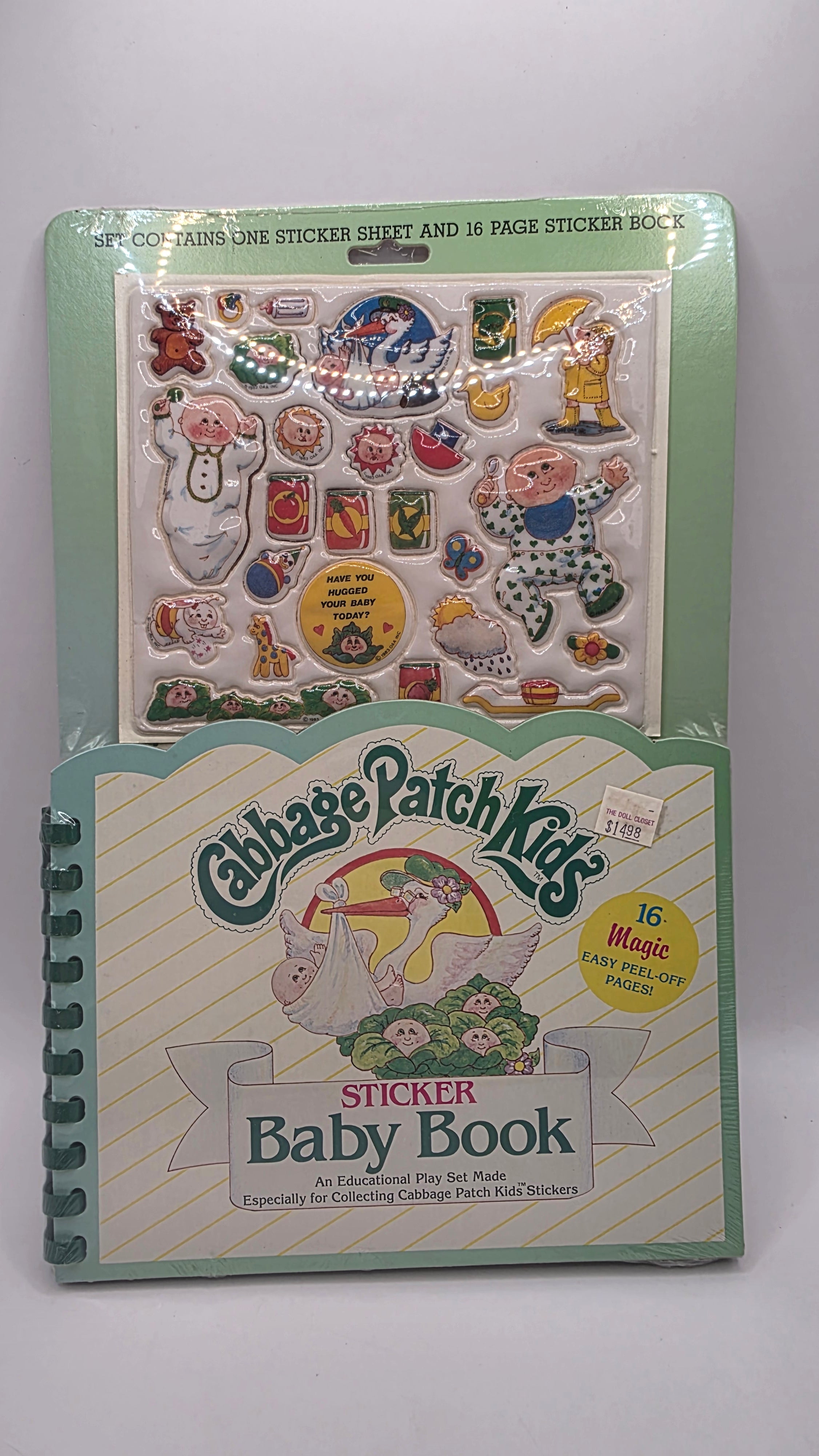 Cabbage Patch Sticker book