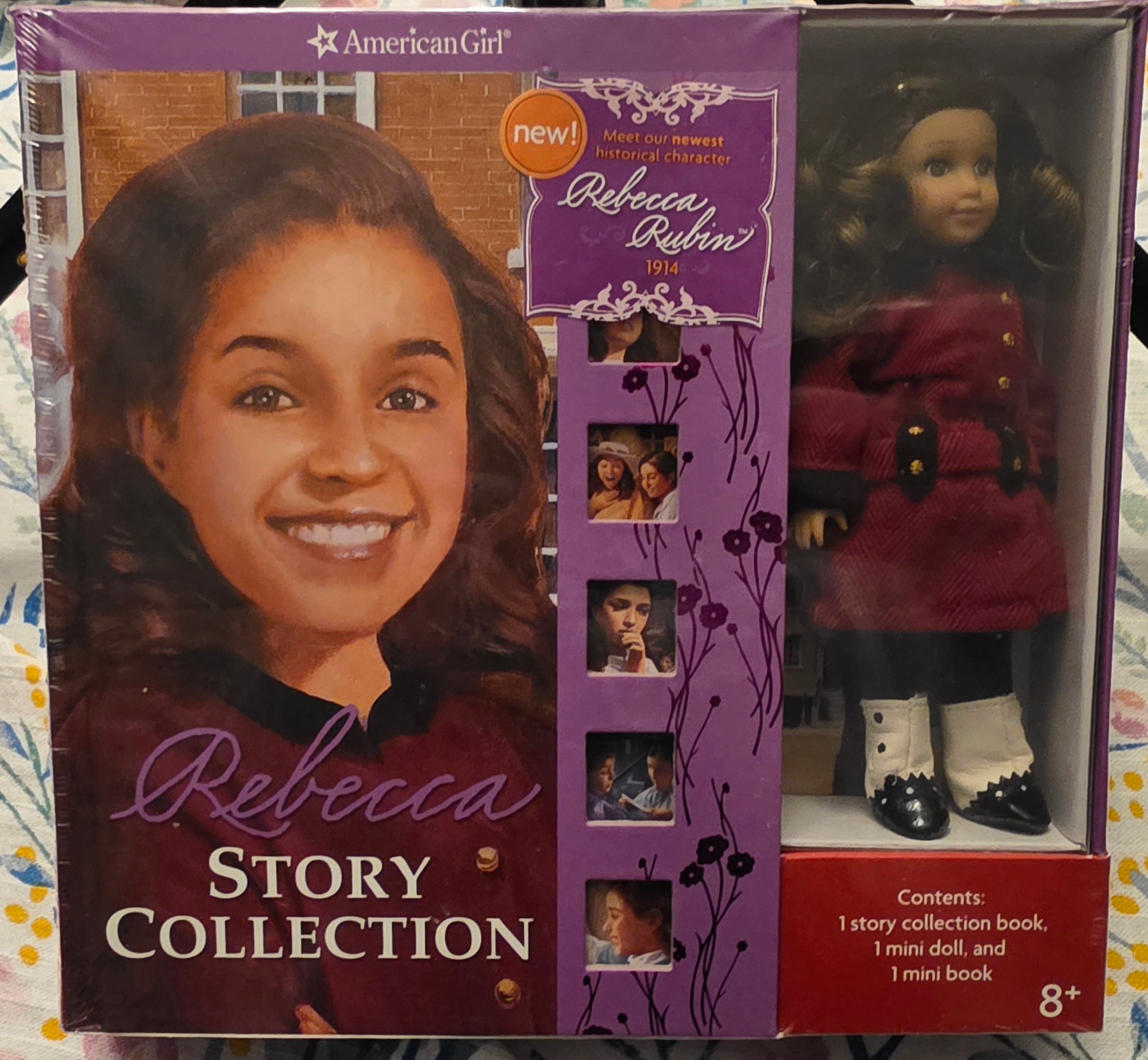 American Girl Rebecca Story and Mini Doll