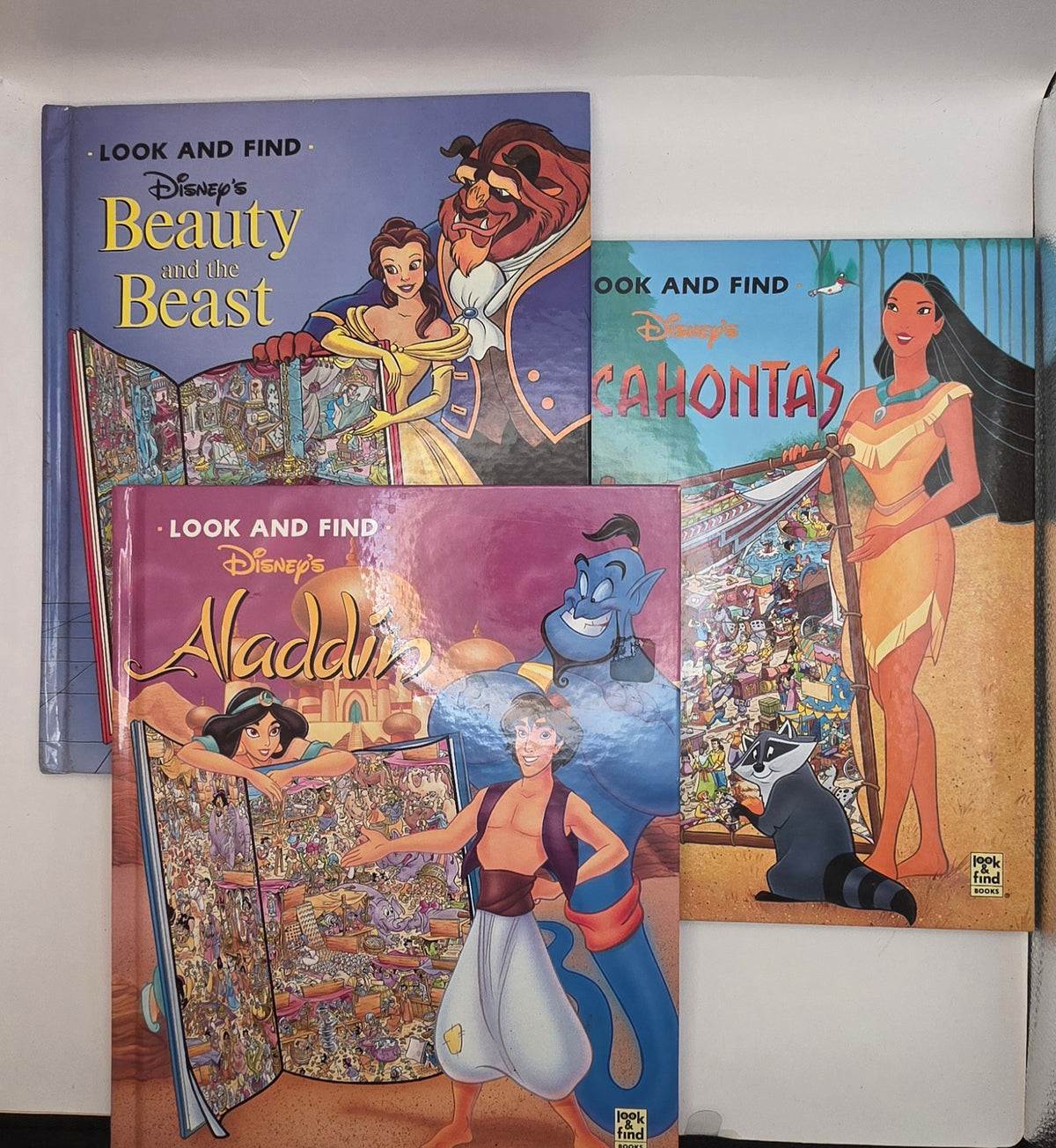 Set of Three Disney Look & Find Books