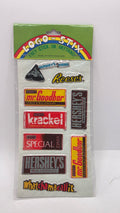 Candy Bar Puffy Stickers