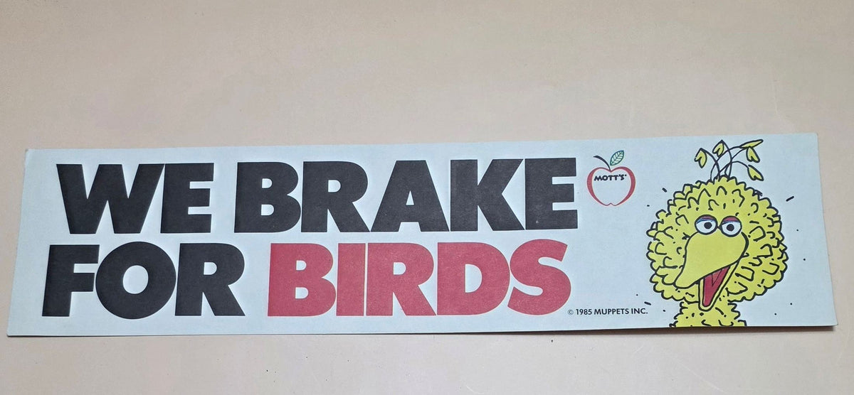 Sesame Street Bumper Sticker