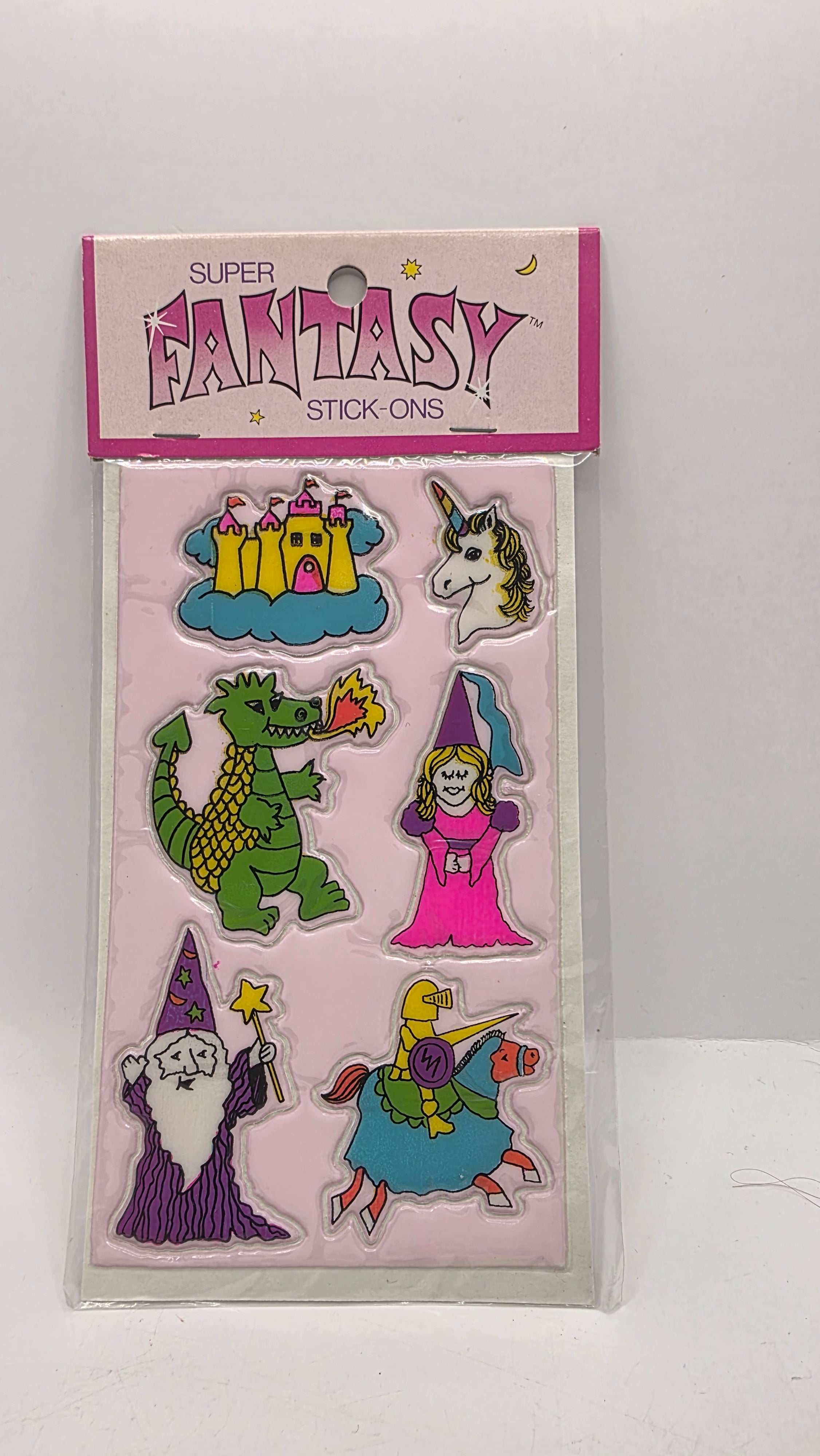Fantasy Puffy Stickers