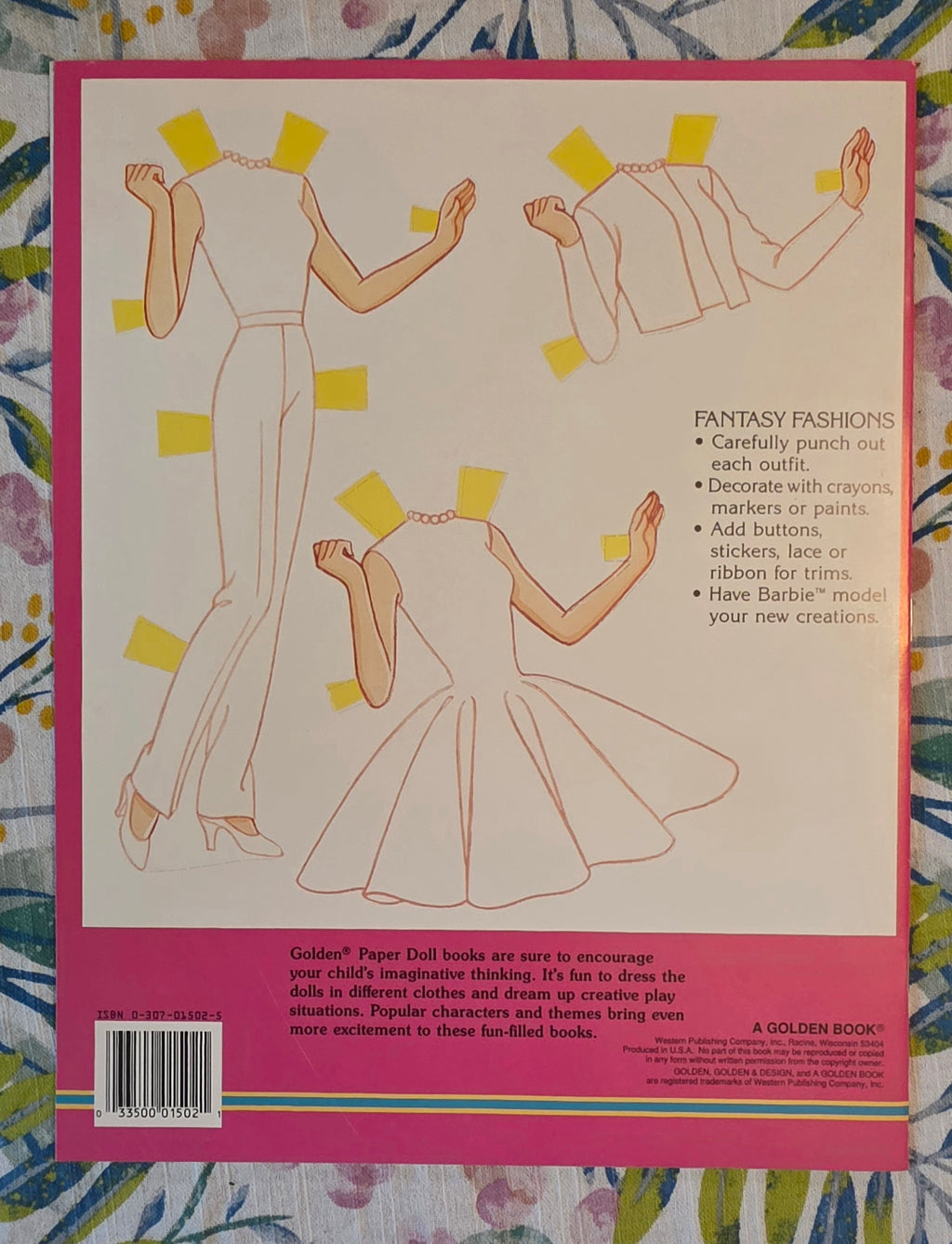 1990 Vintage Paper Dolls