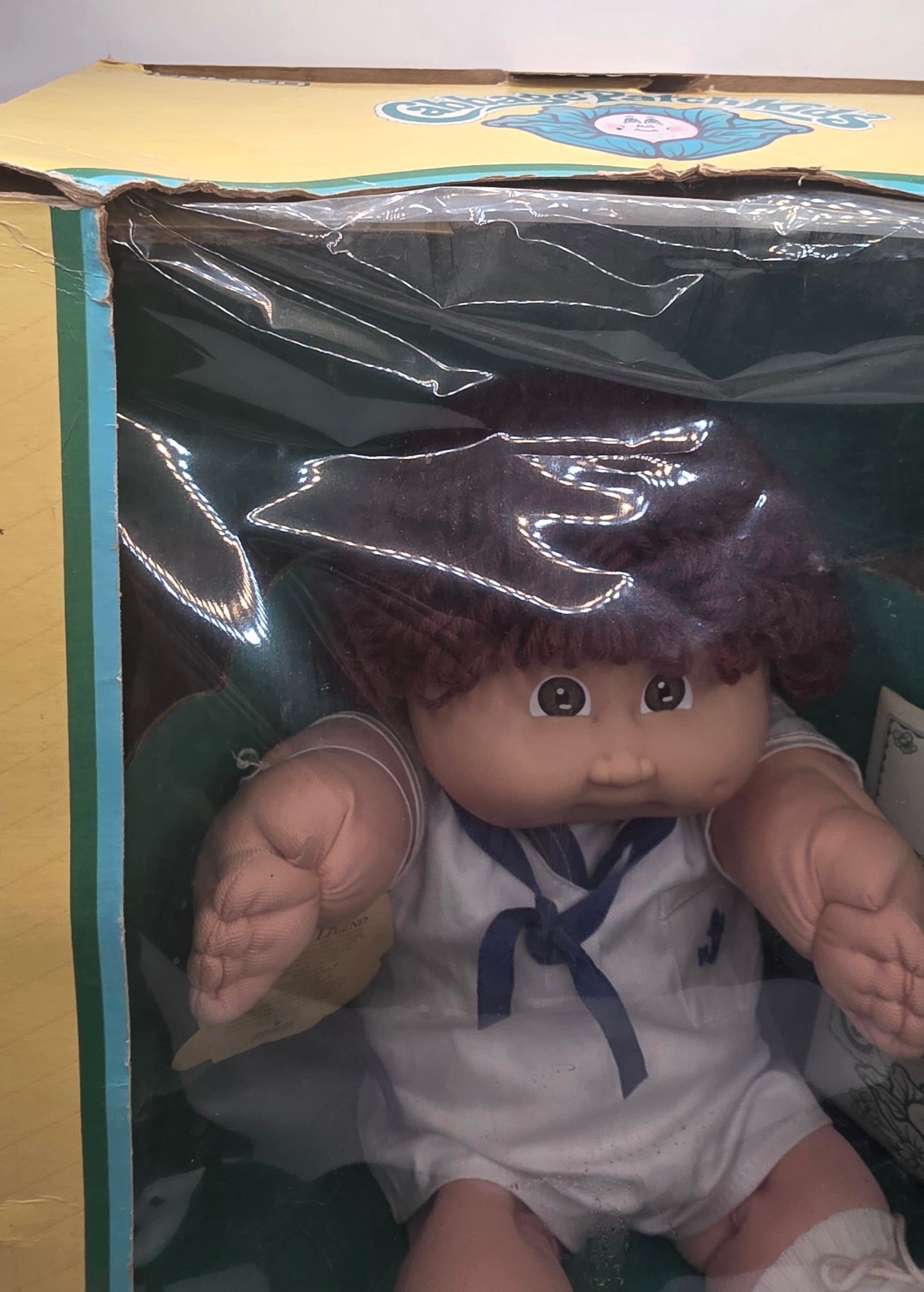 1985 Cabbage Patch Brown Hair Sailor Boy
