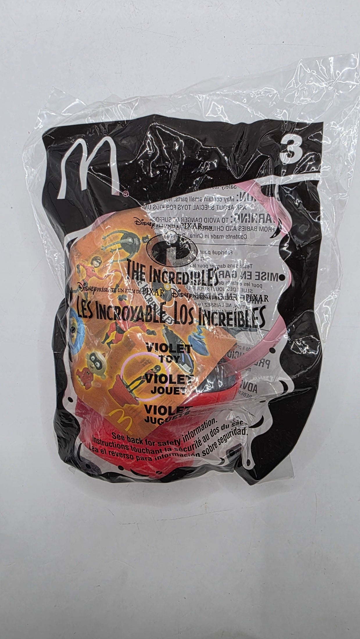 McDonald's Incredibles Violet Toy
