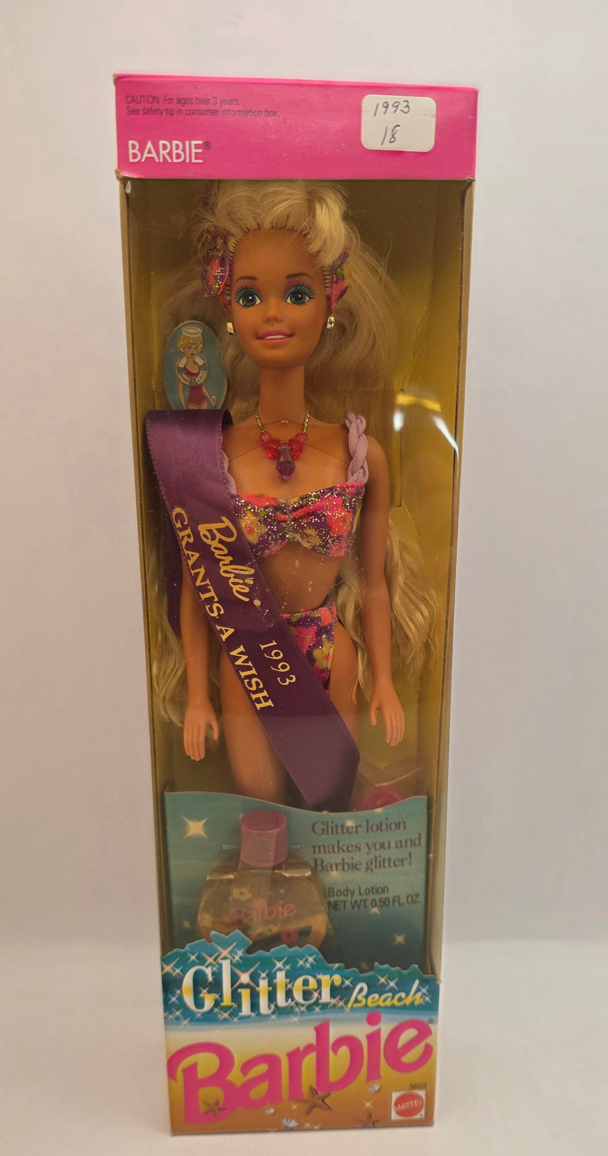 Glitter Beach Barbie Grant A Wish Convention Exclusive