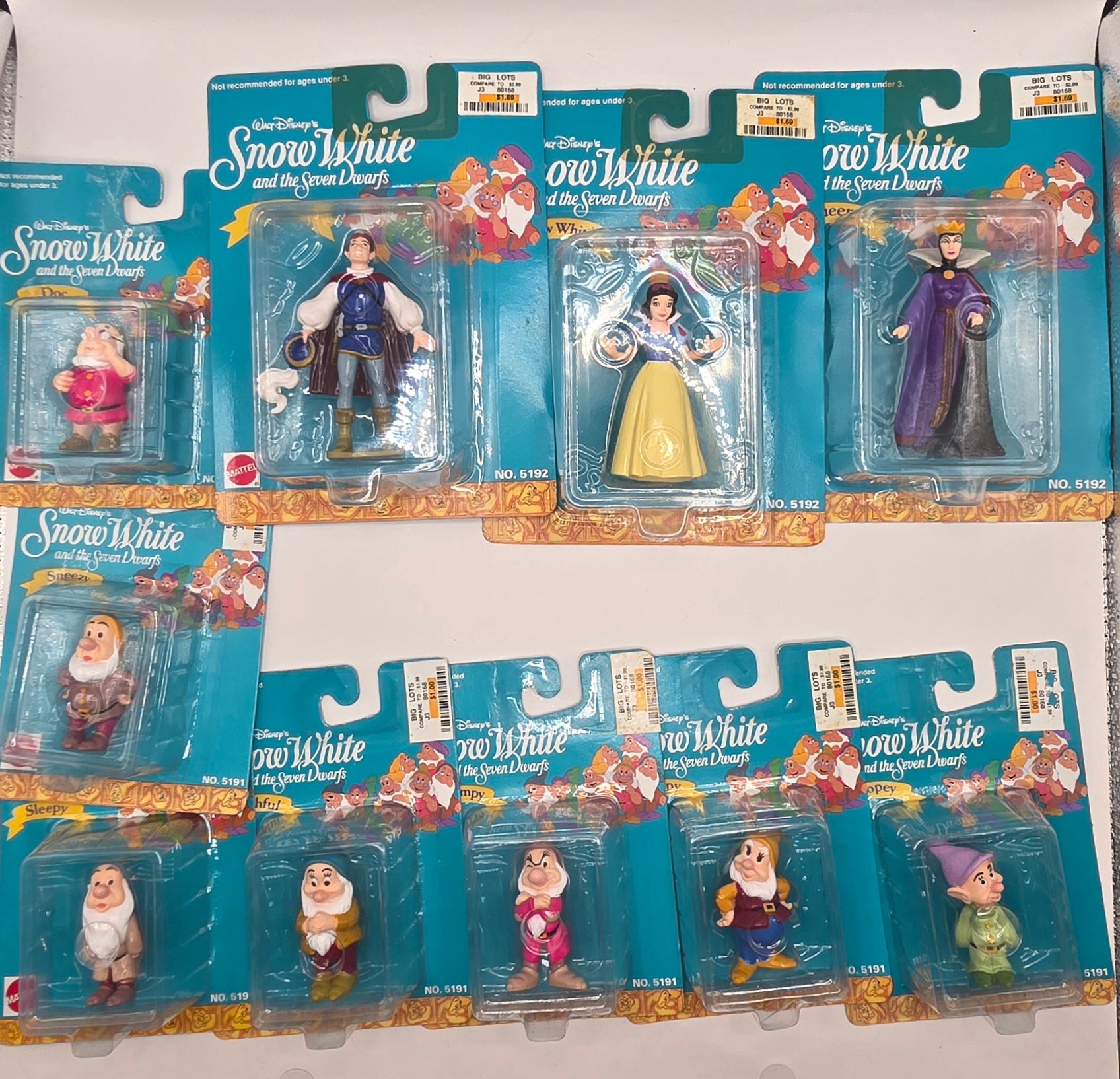 Full Set of Snow White Figures